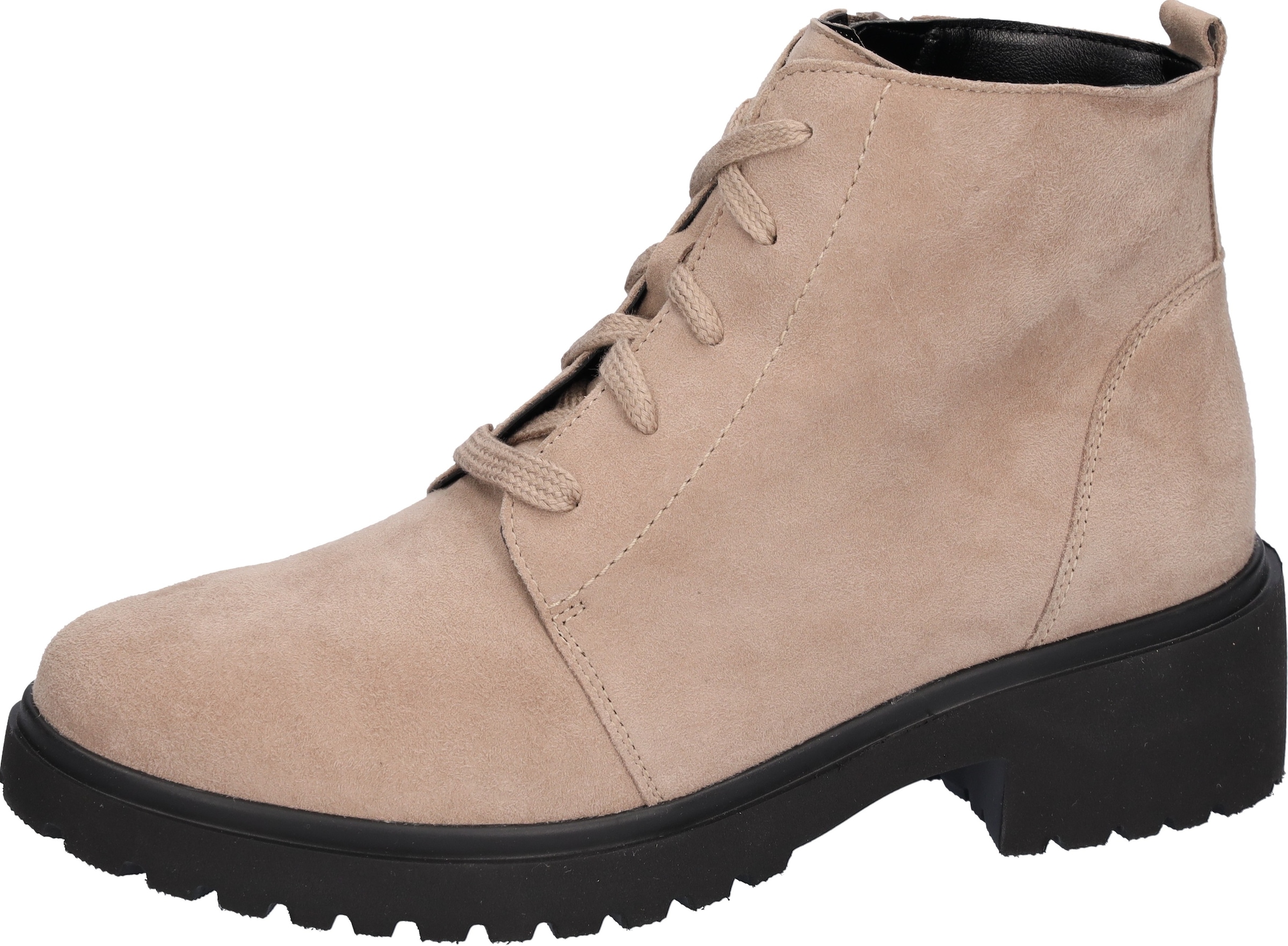 Waldläufer Schnürstiefelette Schnürboots in klassischer Optik, bequeme Weite-G