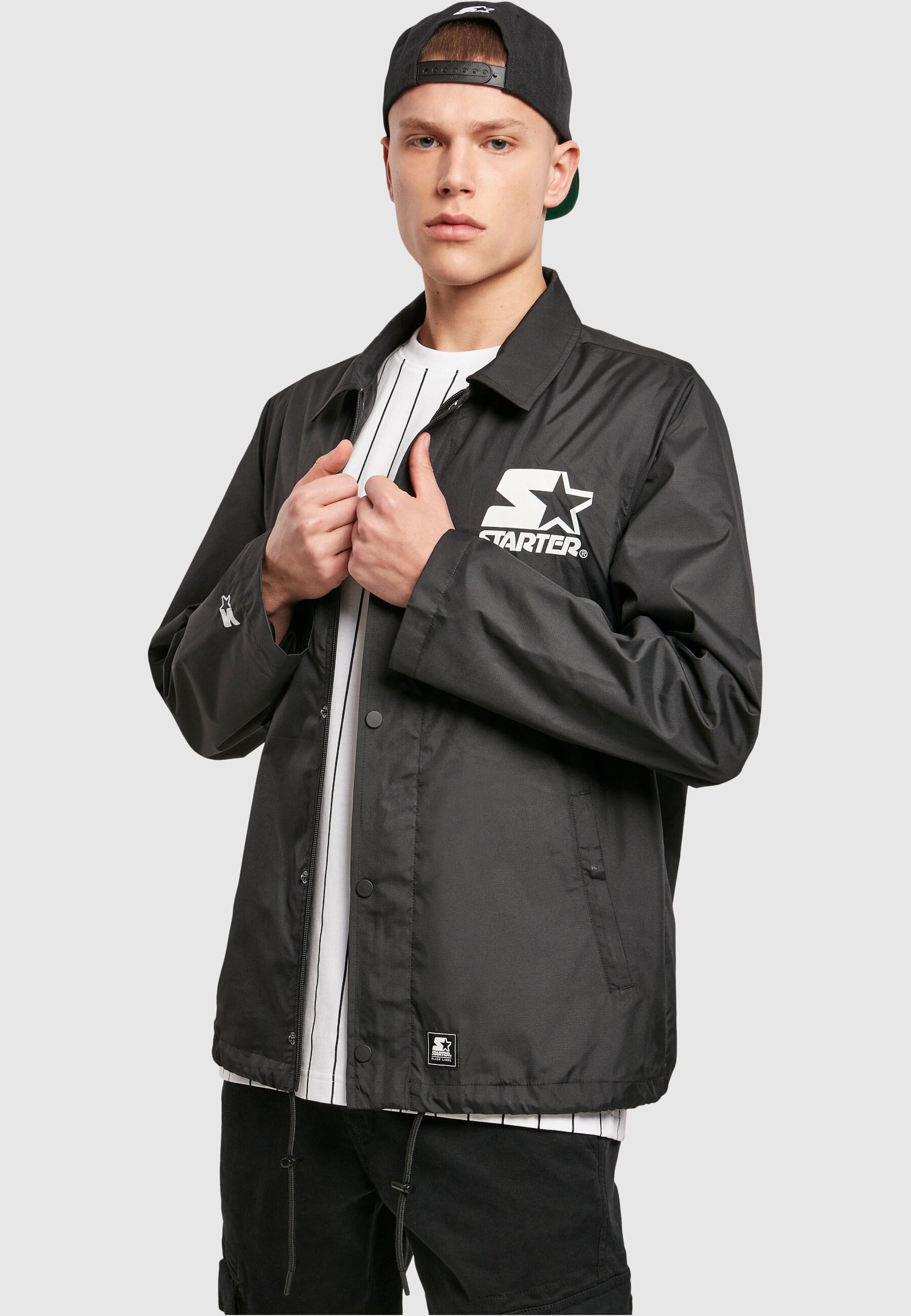 Starter Black Label Allwetterjacke »Starter Black Label Herren Starter Coach Jacket«, (1 St.), ohne Kapuze