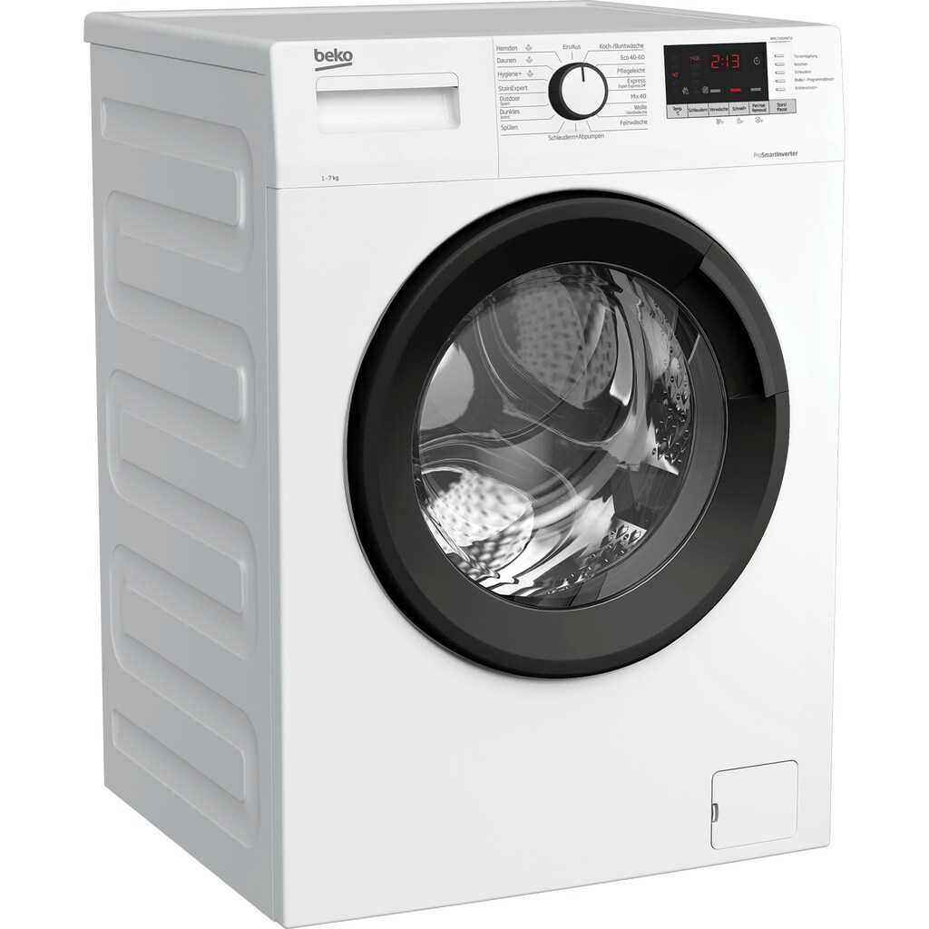 BEKO Waschmaschine »WML71434NPS1«, WML71434NPS1, 7 kg, 1400 U/min