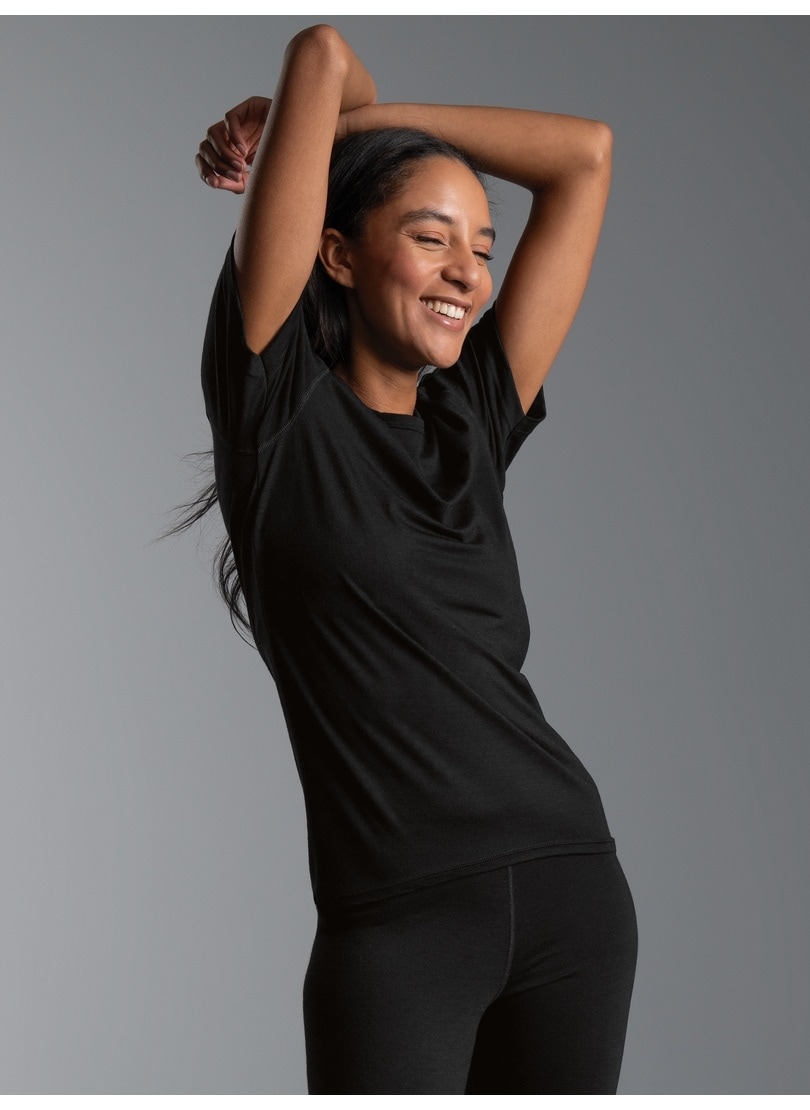 Trigema Funktionsshirt "TRIGEMA T-Shirt aus Merinowolle" 1 Stk. günstig online kaufen