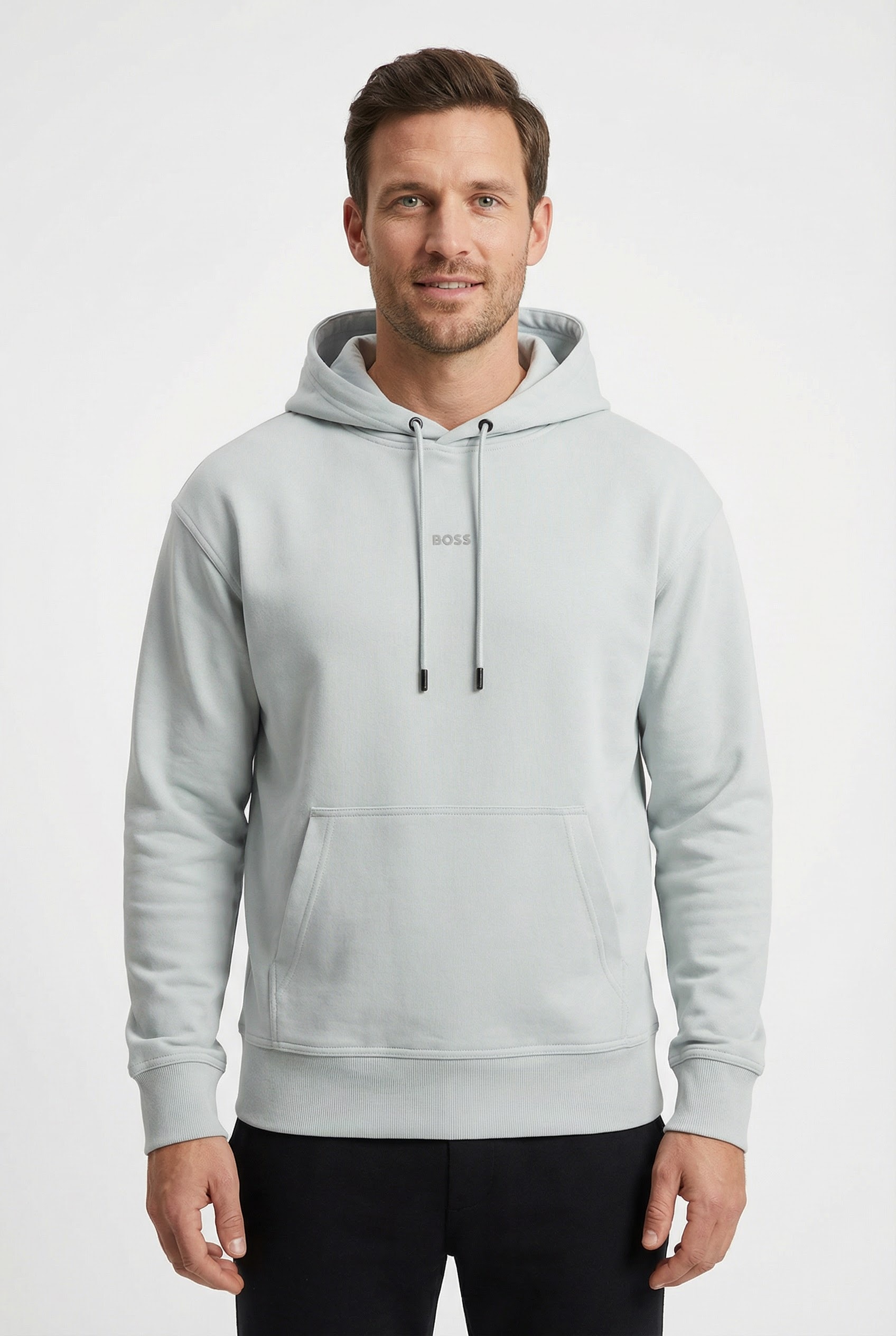 BOSS ORANGE Kapuzensweatshirt "WeSmallhood", mit Kängurutasche