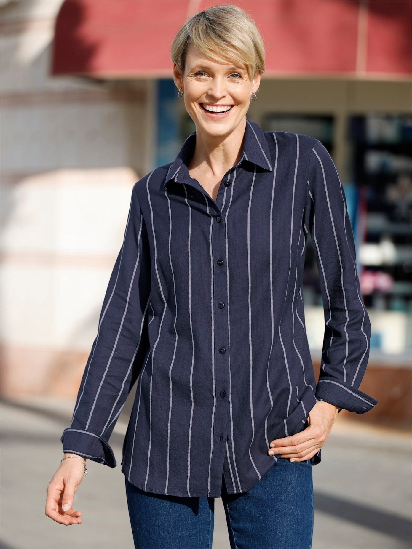 Classic Basics Longbluse