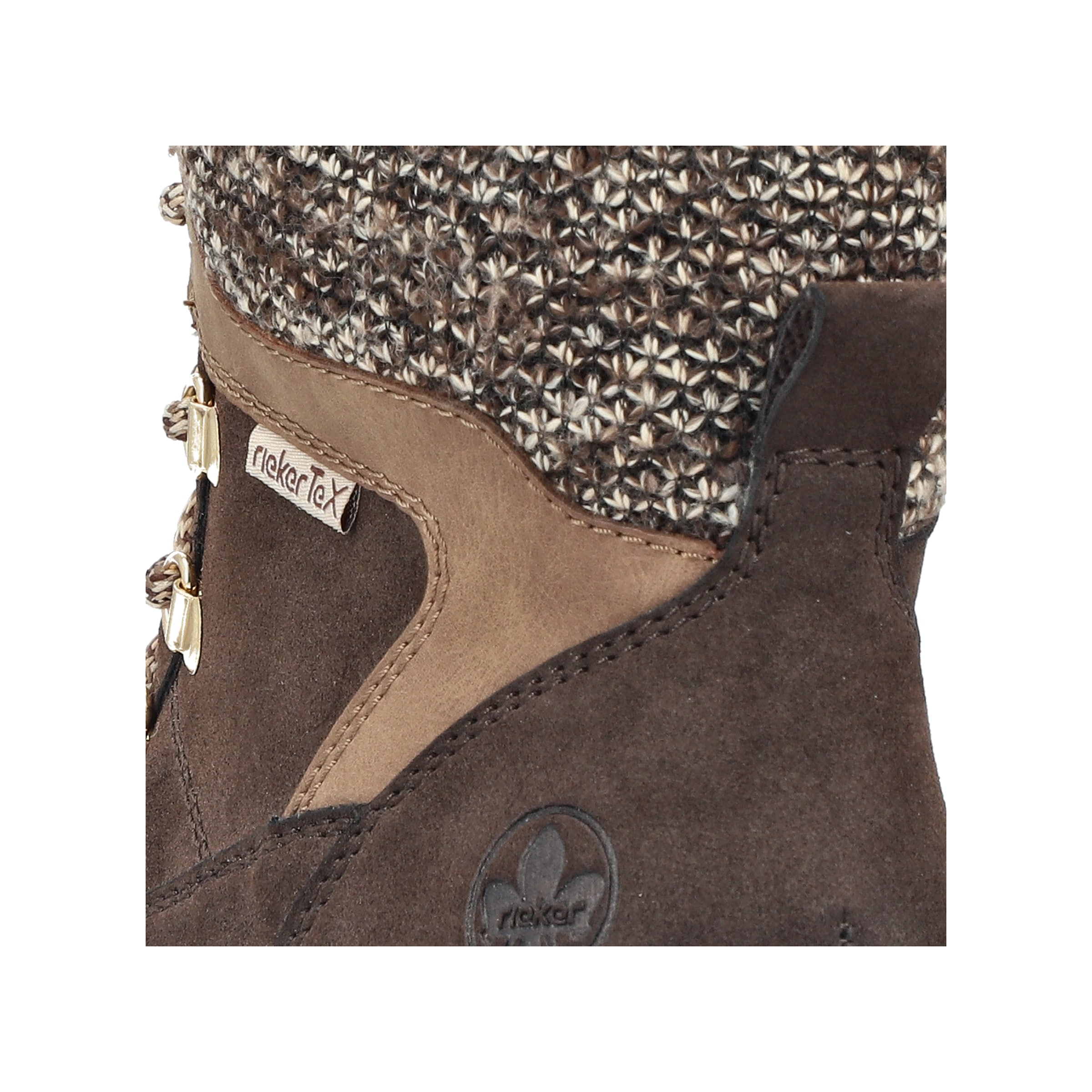 Rieker Winterboots  Winterstiefelette, Outdoorboots mit modischem Kragen