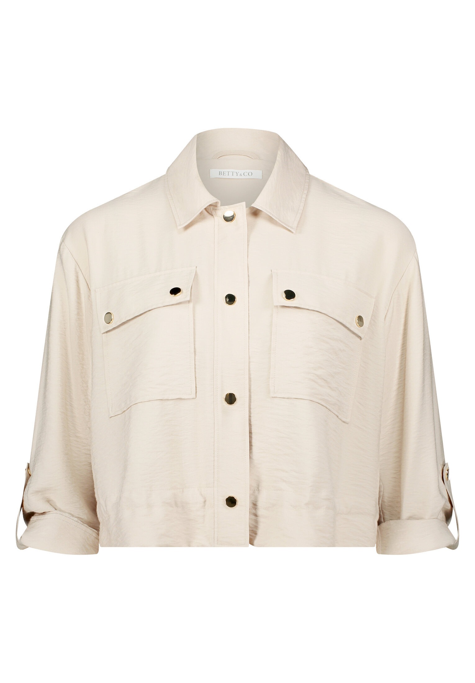 Betty&Co Jackenblazer »Damen mit aufgesetzten Taschen«