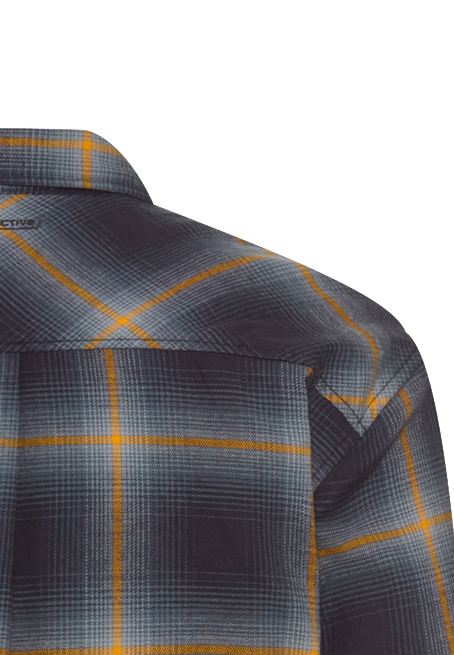 camel active Langarmhemd mit Logo Stickerei