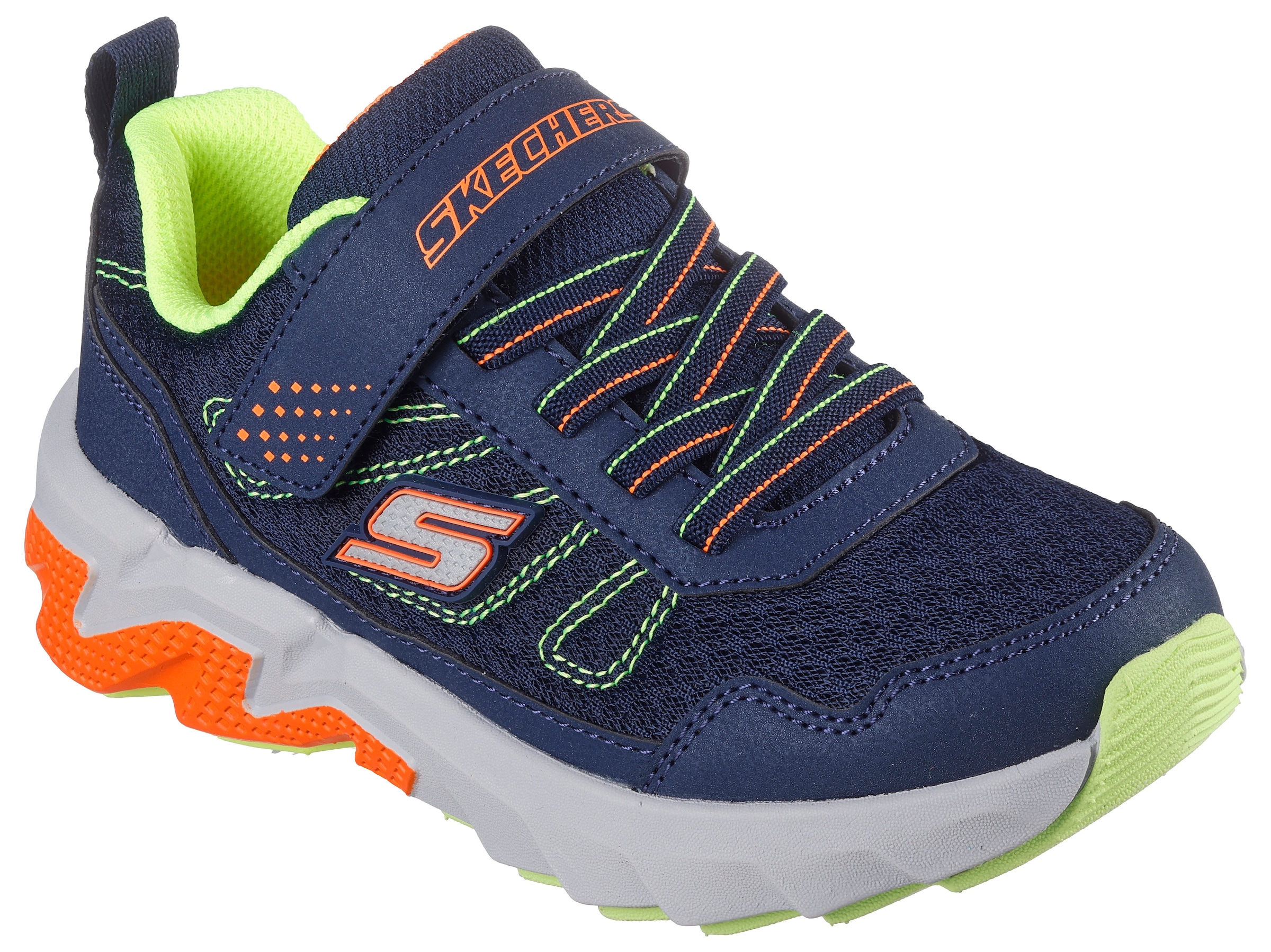 Sneaker »SKECHERS ELITE SPORT TREAD«, Blinkschuh, Klettschuh mit coolem Sohleneinsatz