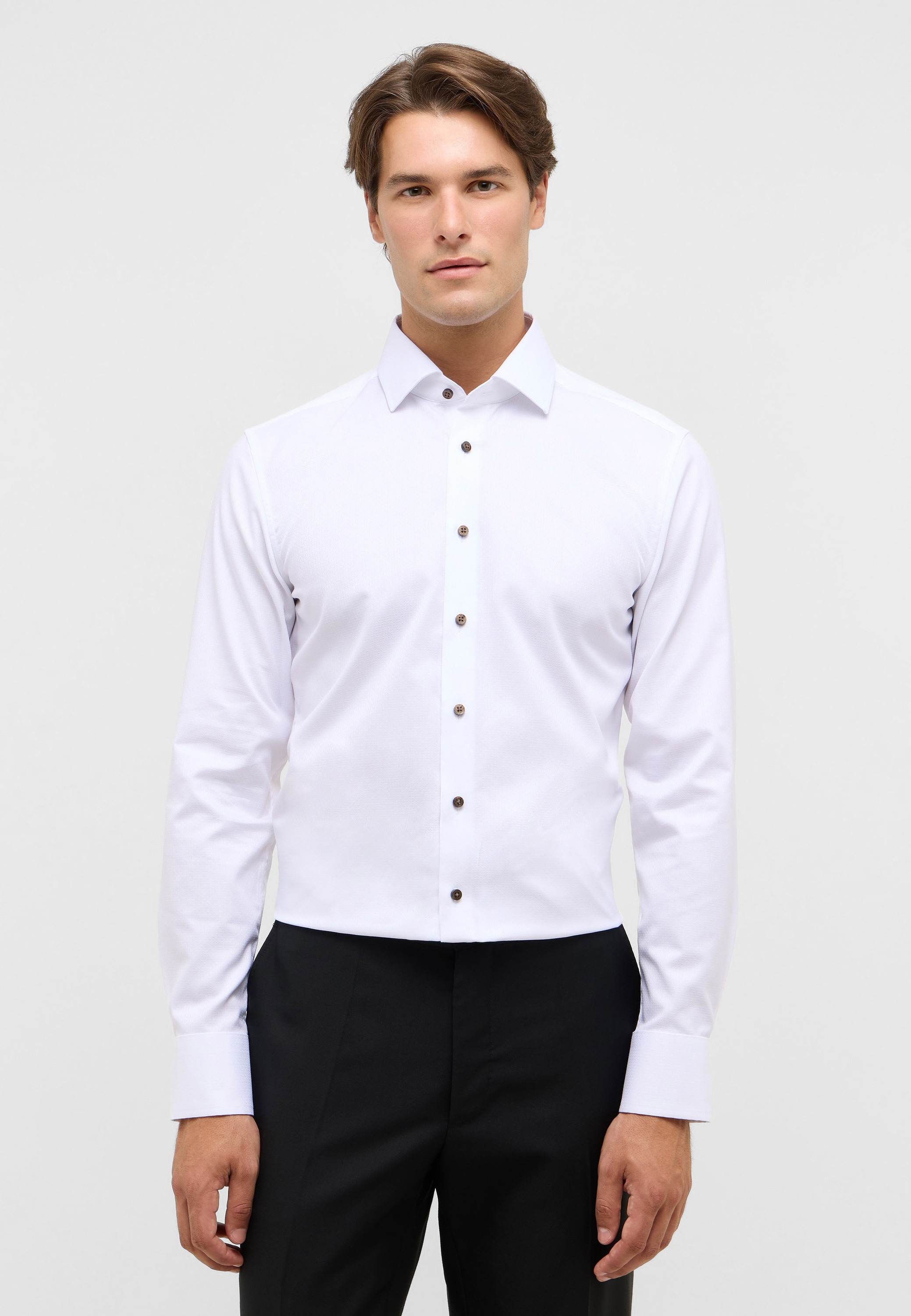 Eterna Langarmhemd "SLIM FIT", NON IRON (bügelfrei) günstig online kaufen