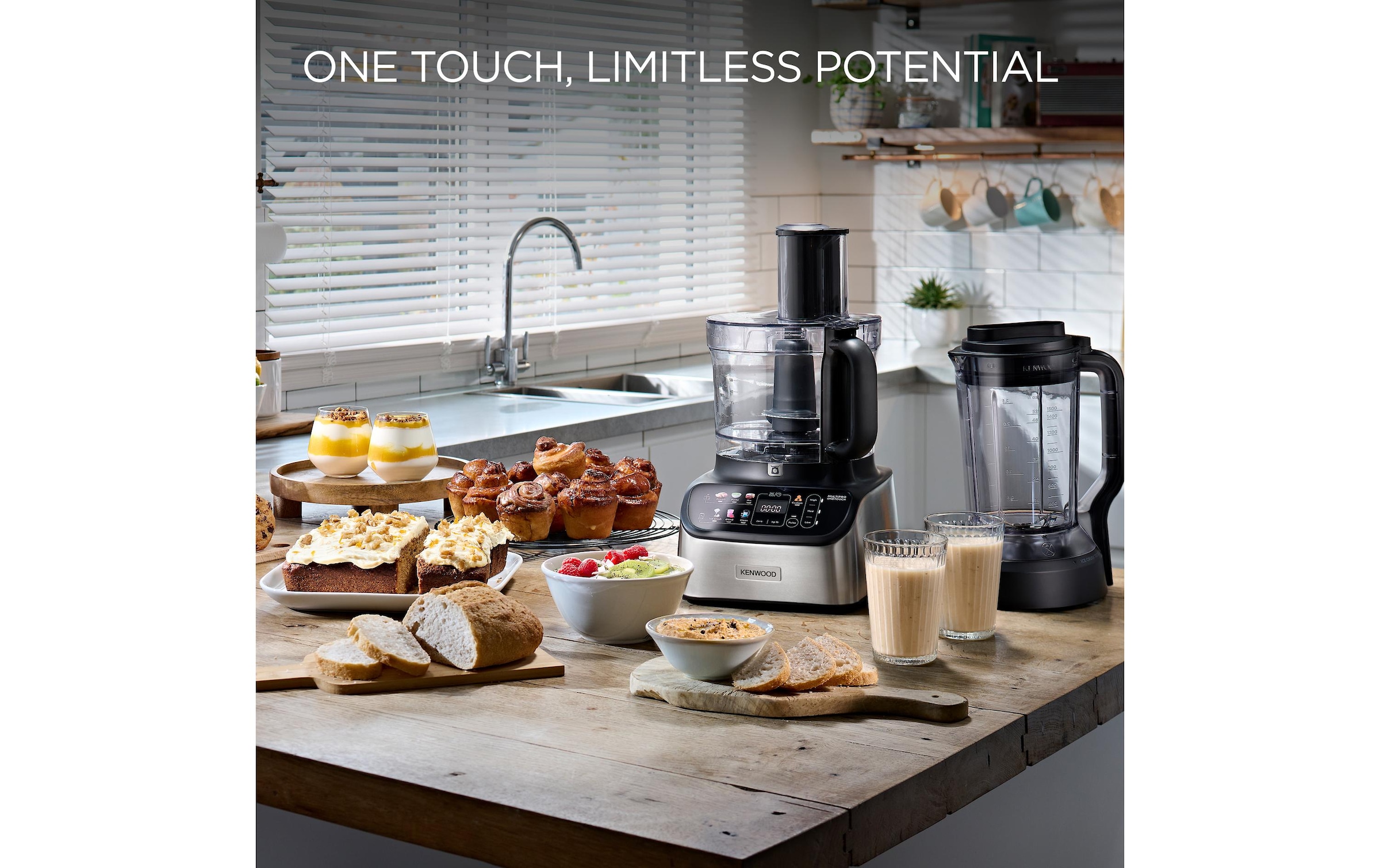 Kenwood Küchenmaschine »MultiPro One Touch FDM73.850SS«