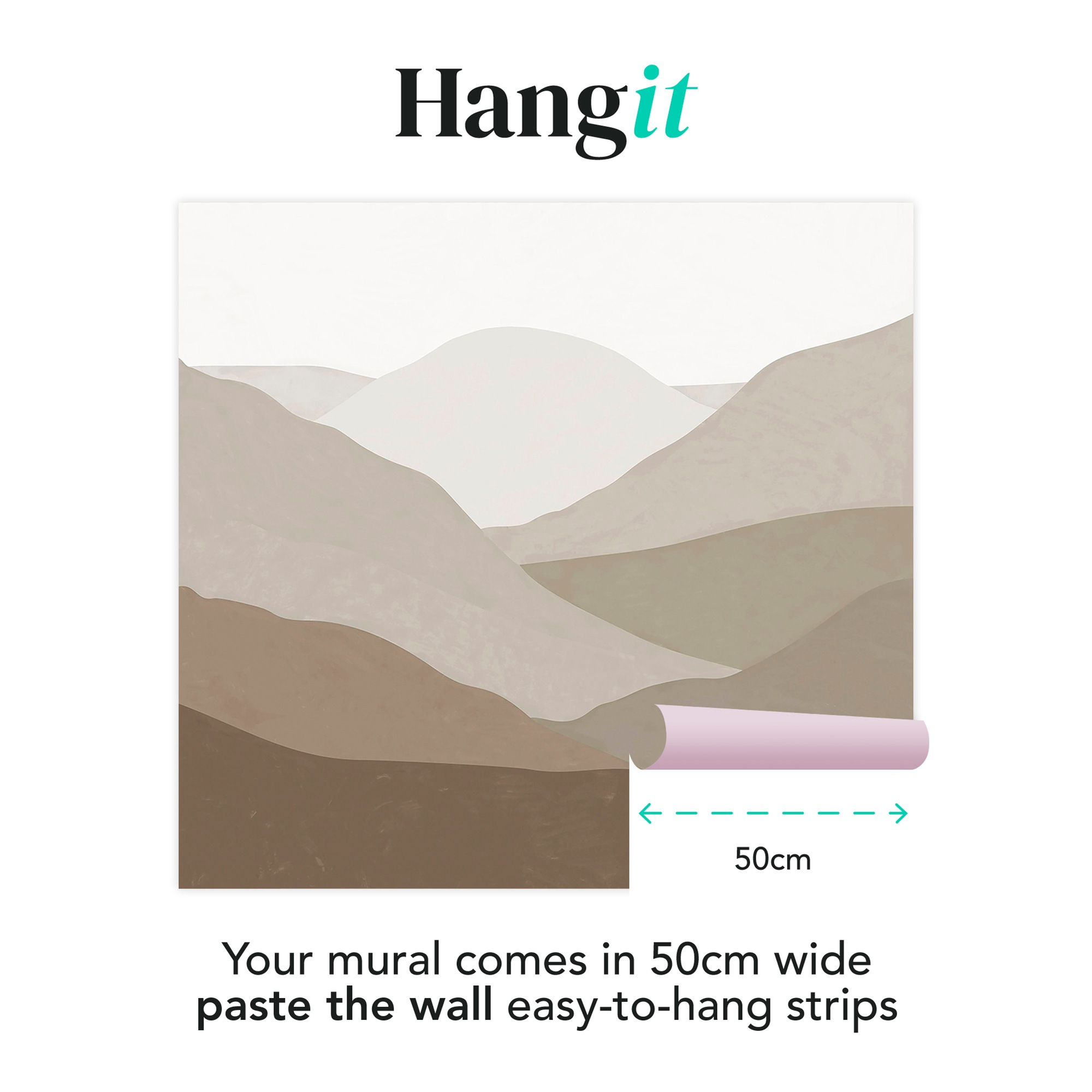 Thumbnail - Art for the home Fototapete "Horizontlandschaft" Motiv glatt Design Tapeten