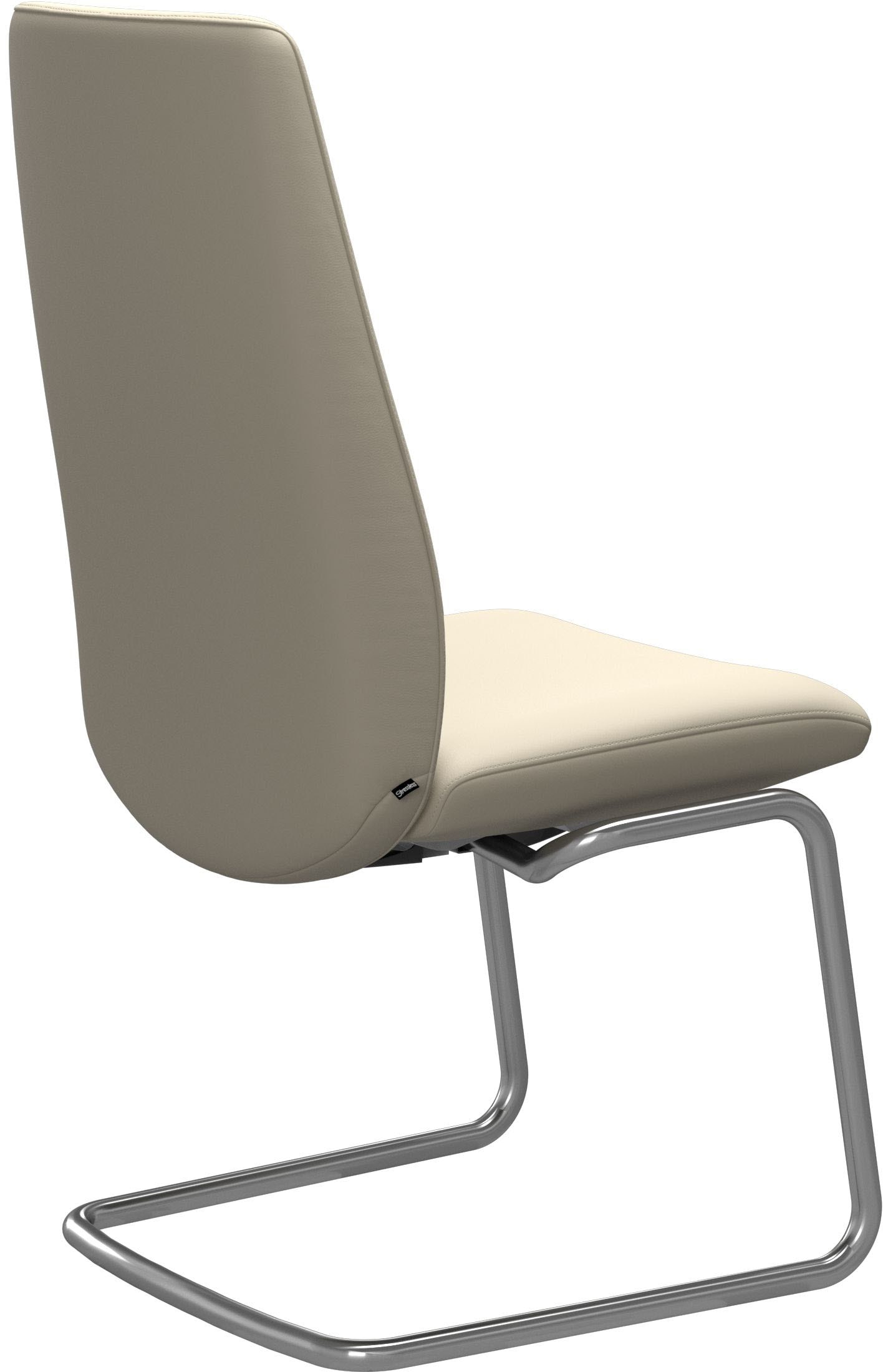 Stressless® Polsterstuhl »Laurel«, Leder BATICK, High Back, Größe L, mit Beinen aus Stahl in Schwarz matt