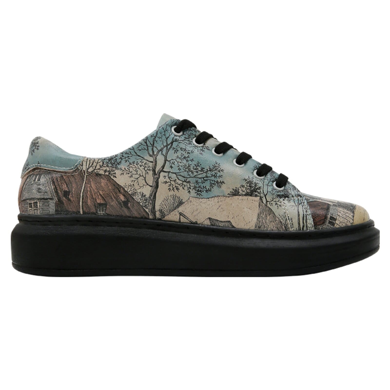 DOGO Plateausneaker »Myra Low-Top Sneaker Back In Town Damen Sneaker«, Vegan