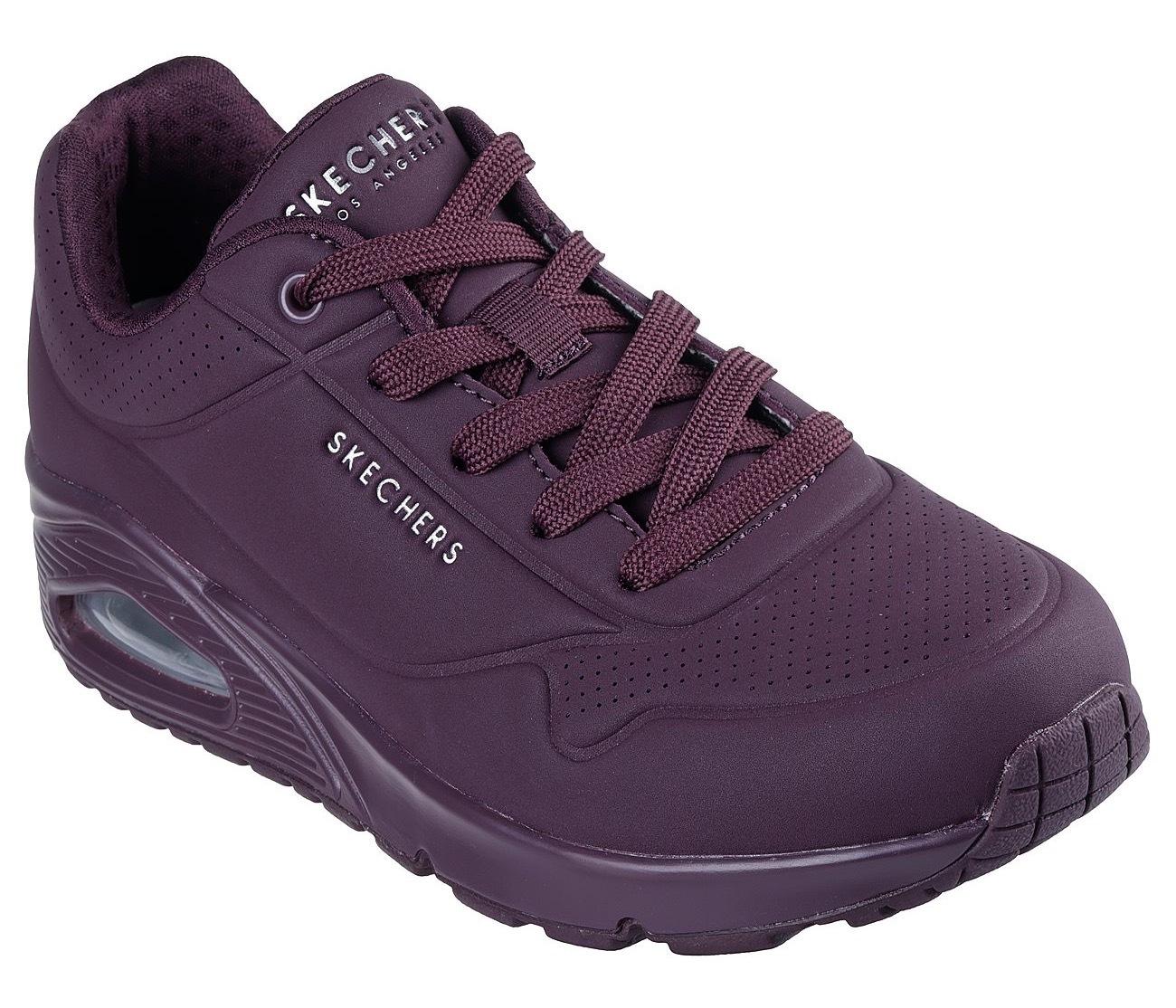Skechers Wedgesneaker "UNO STAND ON AIR", Freizeitschuh, Halbschuh, Schnürs günstig online kaufen
