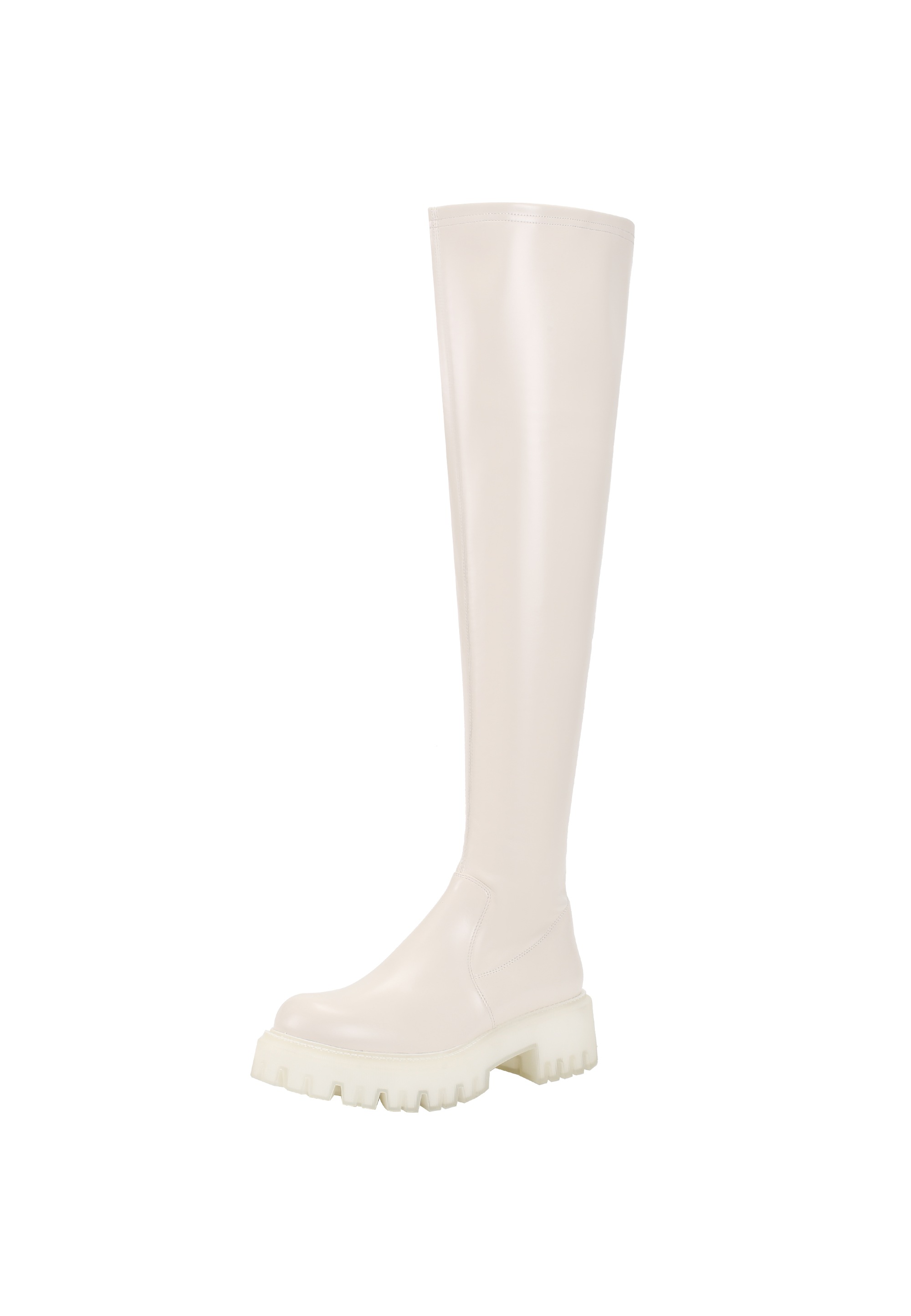 ekonika -  Overkneestiefel, mit massiver Sohle