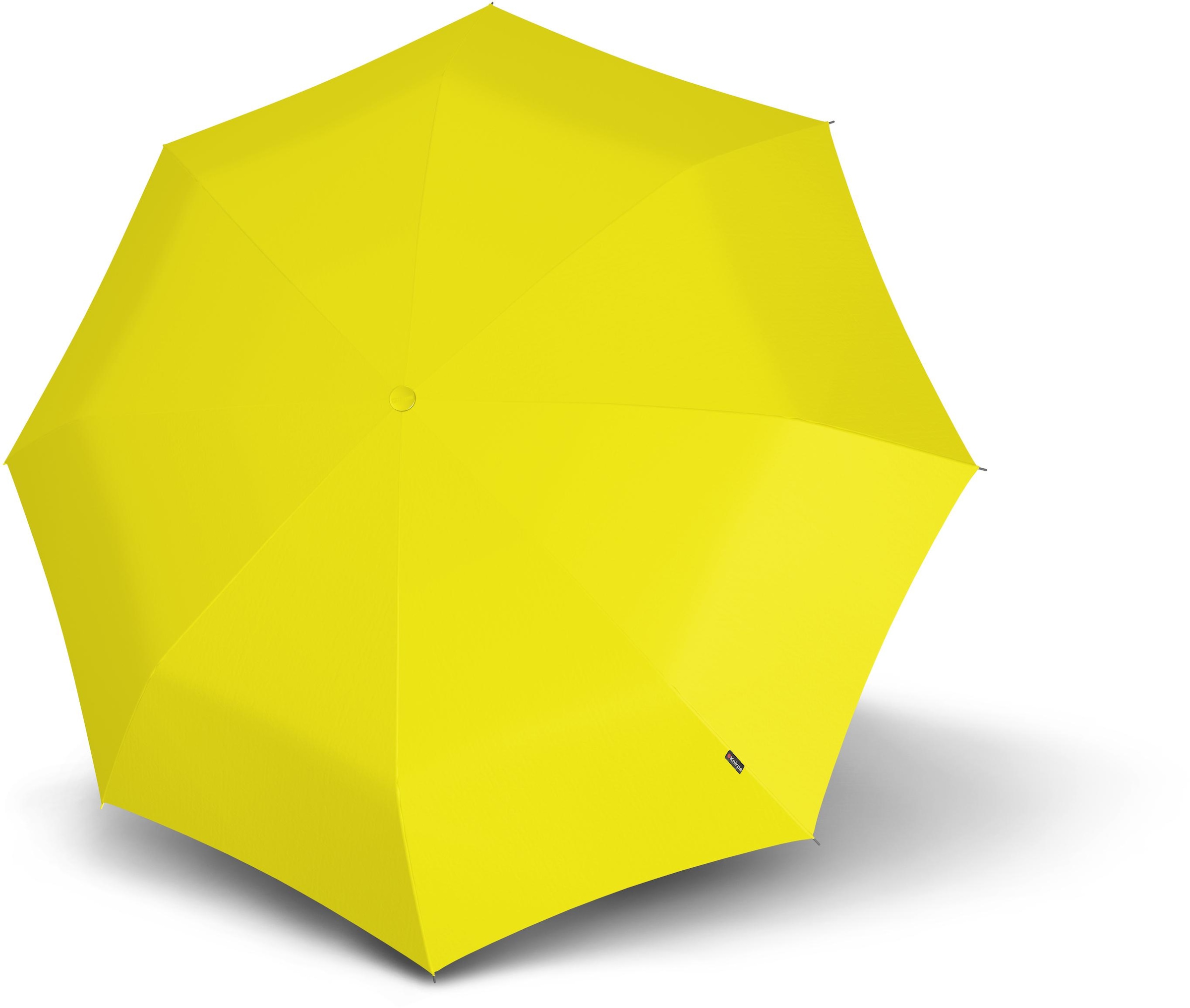 Knirps® Taschenregenschirm »Floyd, yellow«
