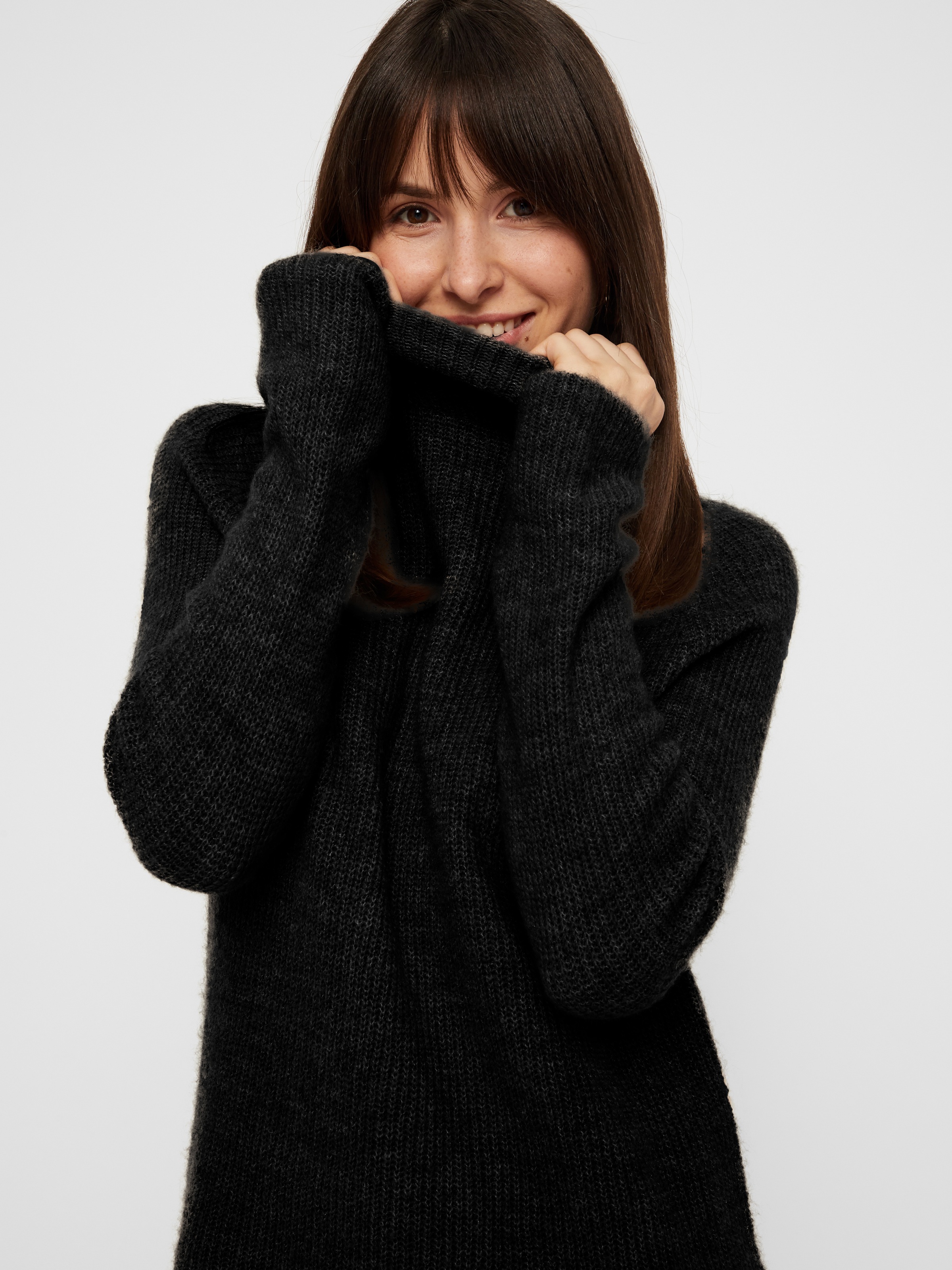 Thumbnail - pieces Rollkragenpullover "PCELLEN LS LONG KNIT NOOS BC"