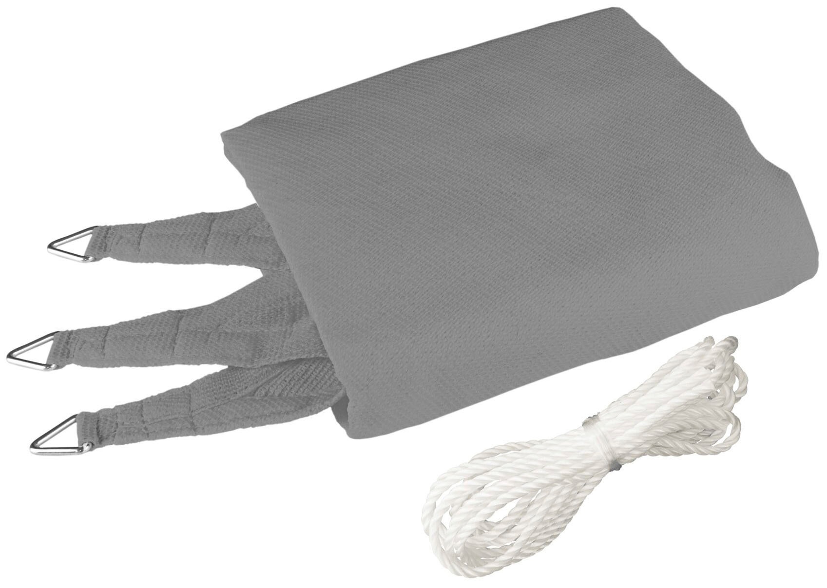 Windhager Sonnensegel »Capri Dreieck«, 5x5x5m, grau