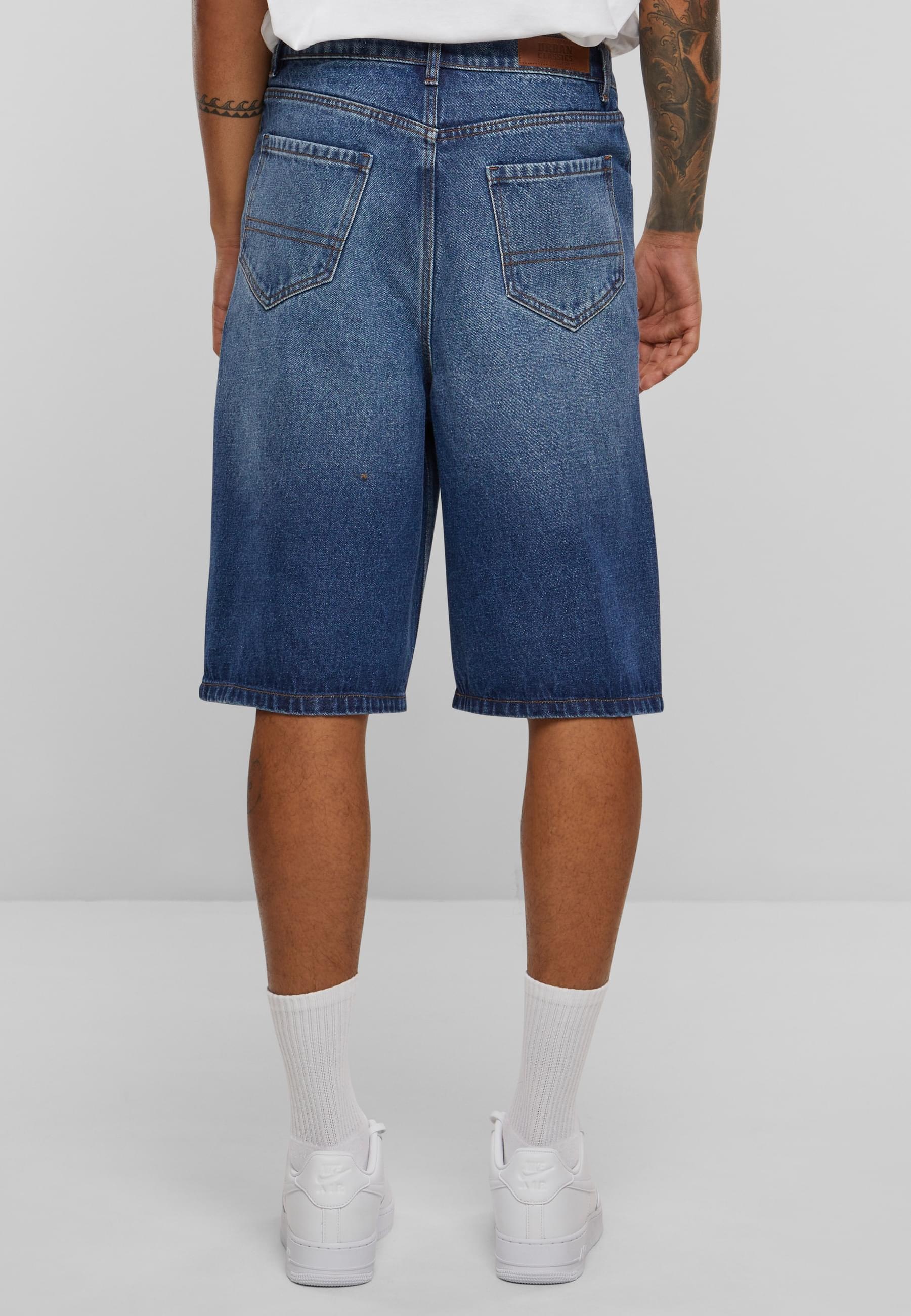 URBAN CLASSICS Shorts »Urban Classics Herren 90's Heavy Denim Shorts«, (1 tlg.)