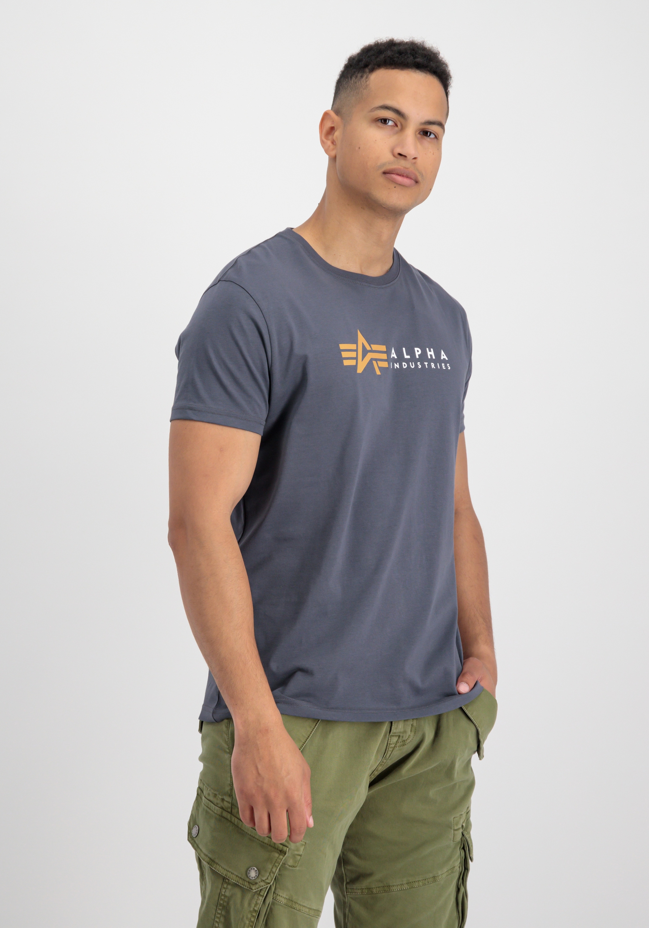 Polos Label | T« Men T-Shirt - kaufen Alpha BAUR Industries Industries & Alpha T-Shirts »Alpha ▷