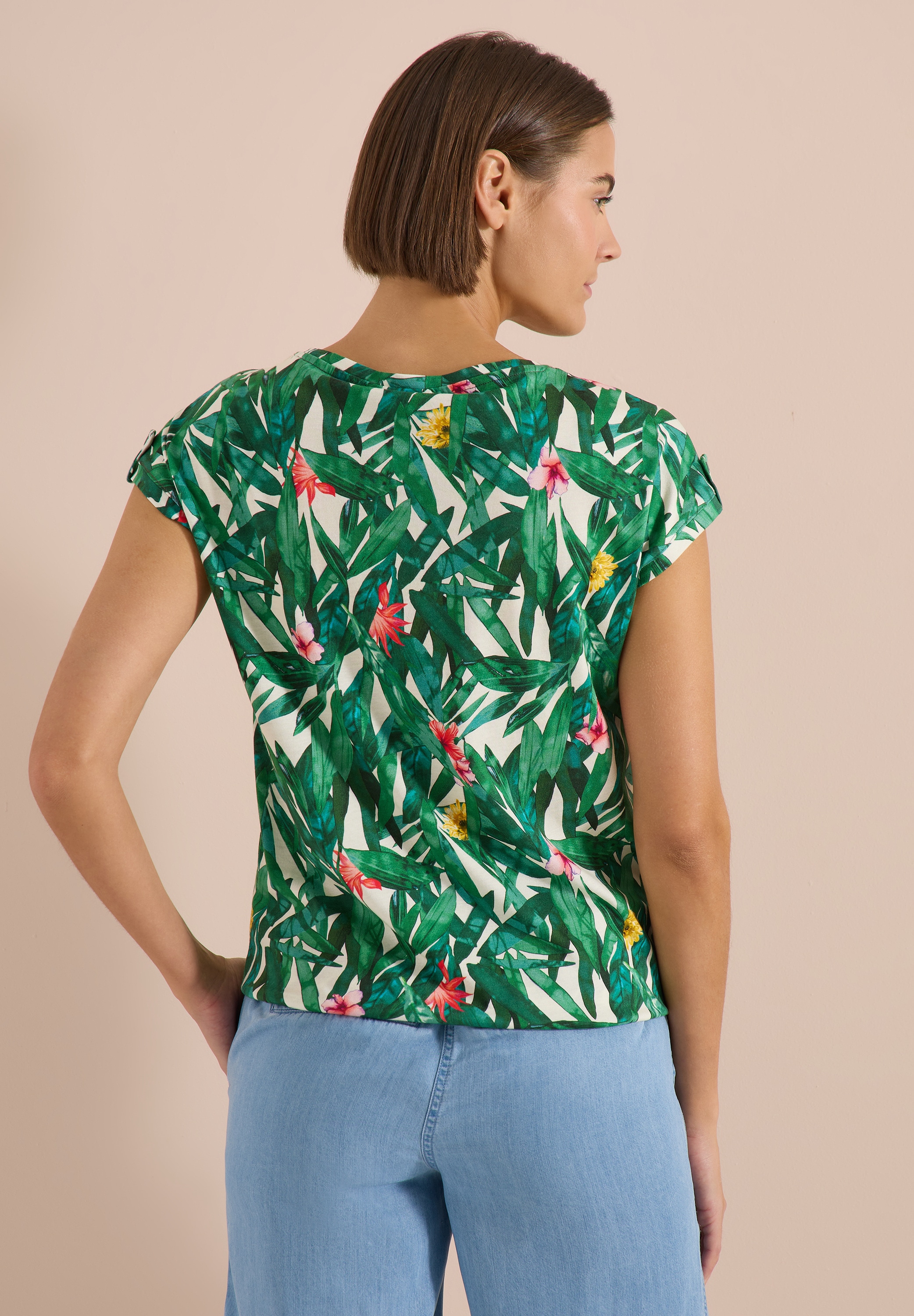 Cecil Blusenshirt im soften Baumwoll-Mix