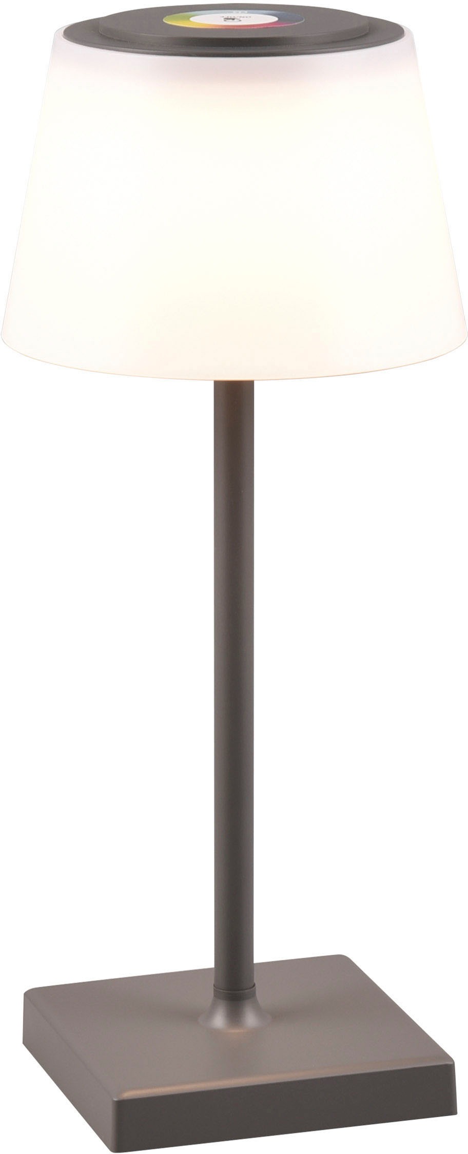 Thumbnail - REALITY Leuchten LED Außen-Tischleuchte "Sanchez" LED-Board 1 Stk. Farbwechsler Akku Garten Tischlampe RGB Farbwechsel d...