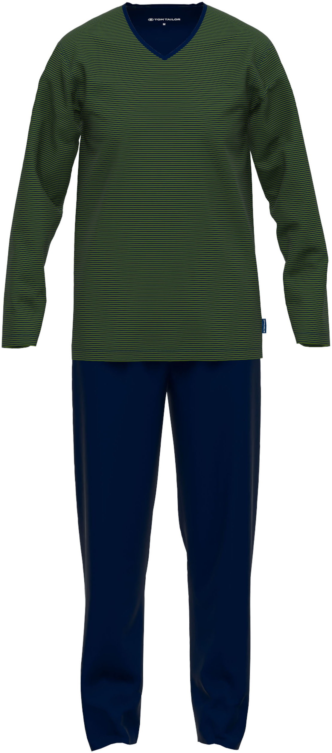 TOM TAILOR Pyjama »Nevada«, (2 tlg.), mit cooler Kombi aus Oberteil und Unterteil