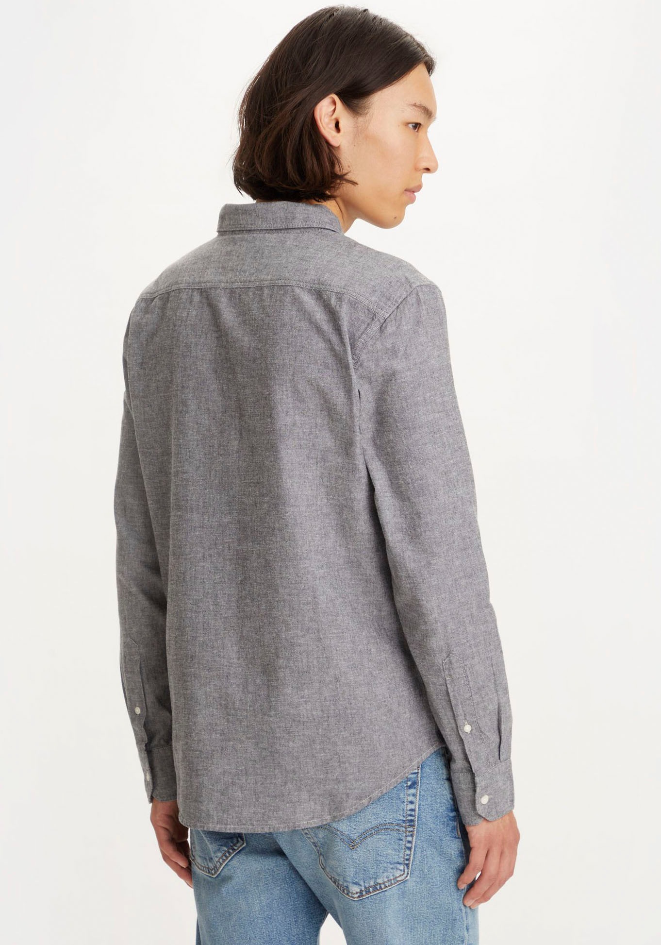 Levis "BATTERY HM SHIRT SLIM" mit Logobadge günstig online kaufen