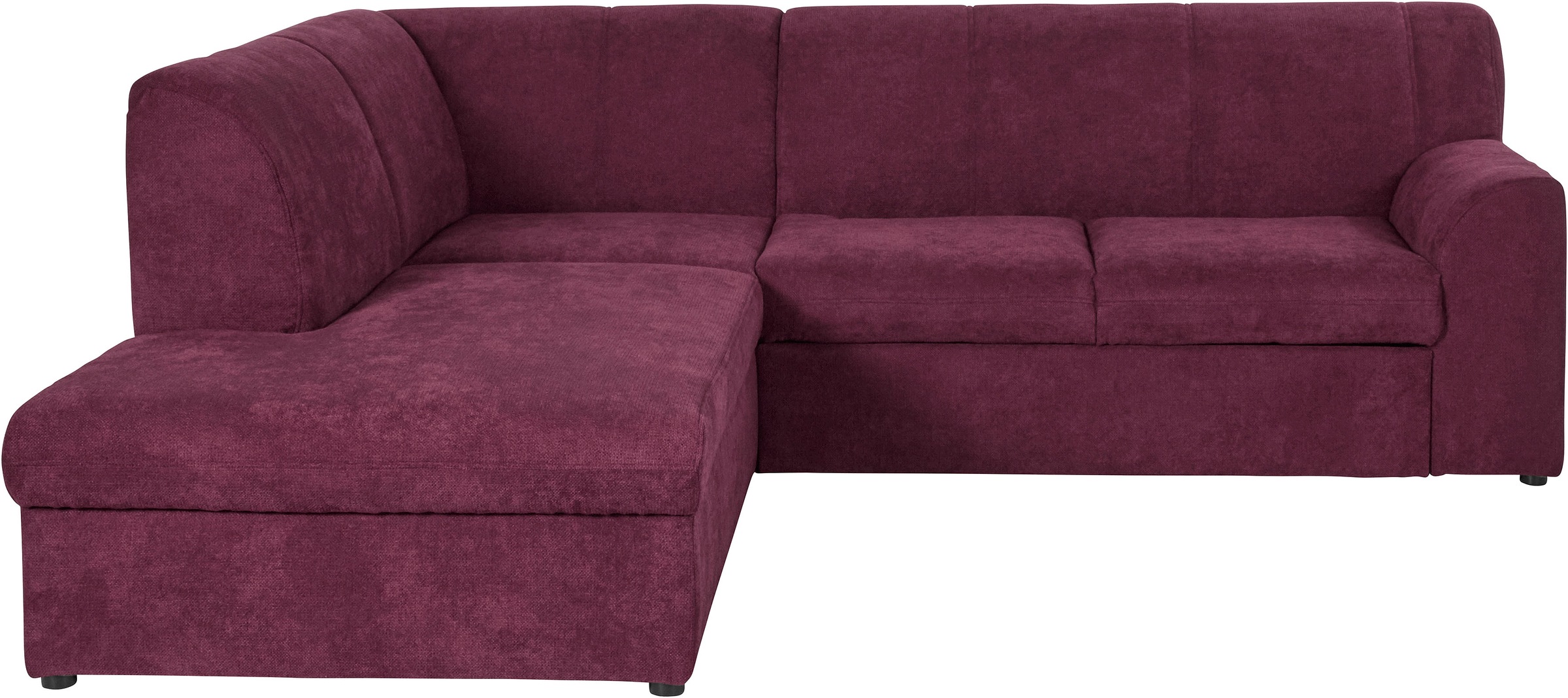 DOMO collection Ecksofa "Topper zeitlos elegant, kompakte Stellmaße, OTTOs günstig online kaufen