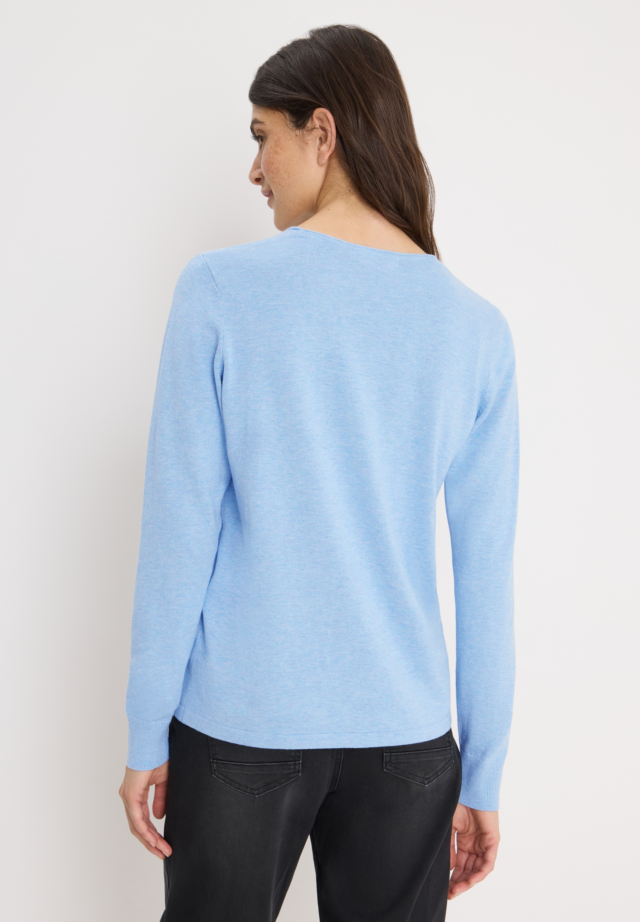 Cecil Strickpullover, im soften Baumwoll-Mix