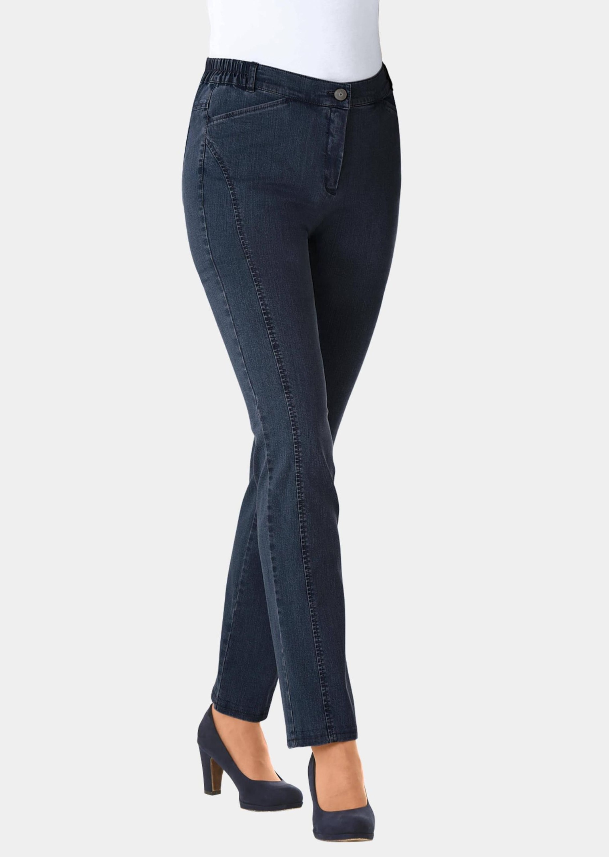 GOLDNER Regular-fit-Jeans »Jeanshose Anna Vorteilhafte Jeanshose Anna«