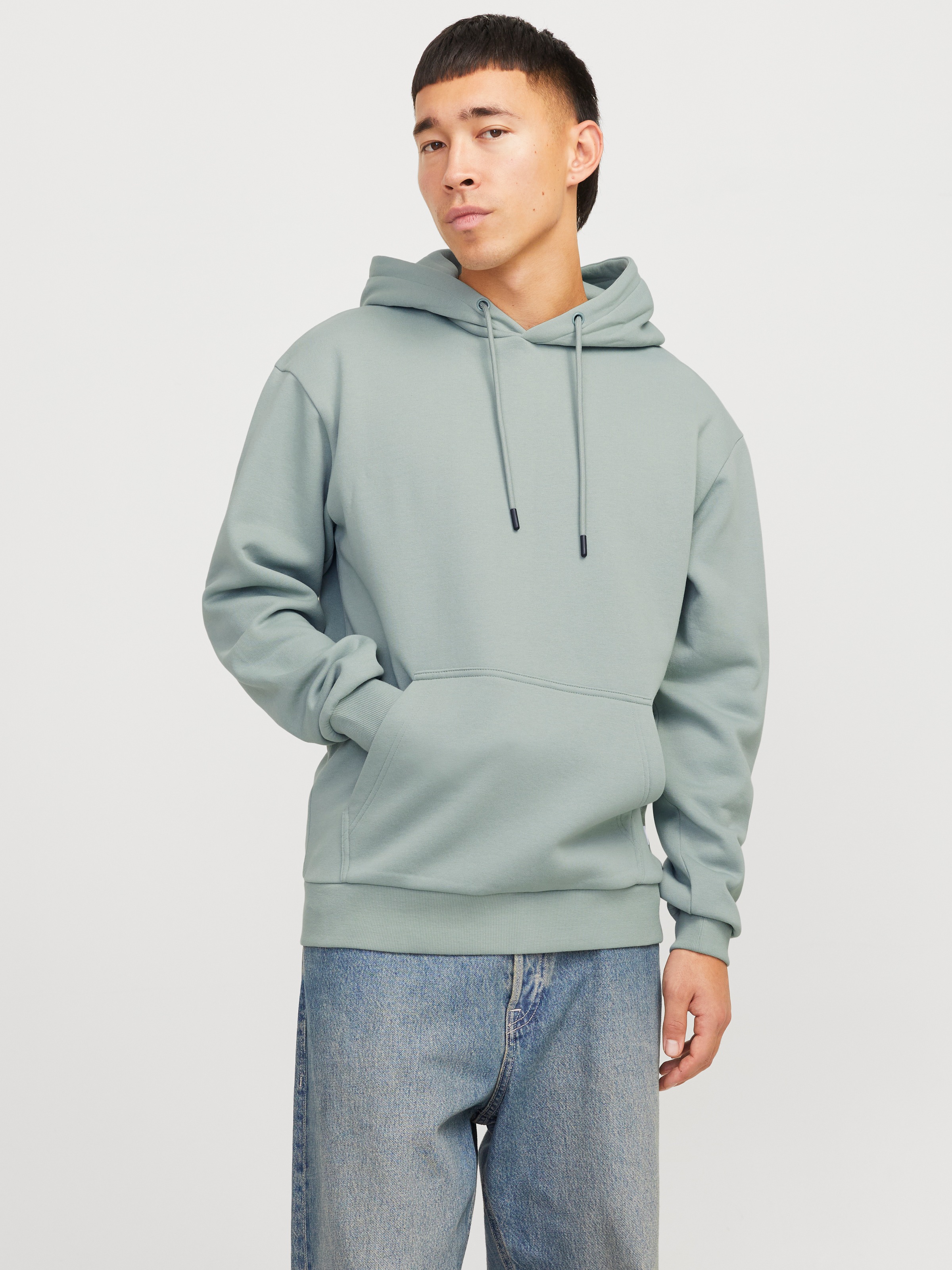 Jack & Jones Kapuzensweatshirt "JJEBRADLEY SWEAT HOOD NOOS", mit Känguru Tasche