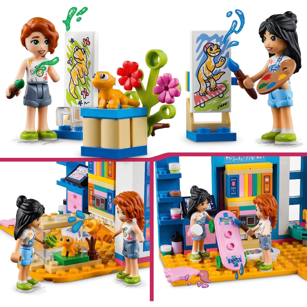 LEGO® Konstruktionsspielsteine »Lianns Zimmer (41739), LEGO® Friends«, (204 St.), Made in Europe