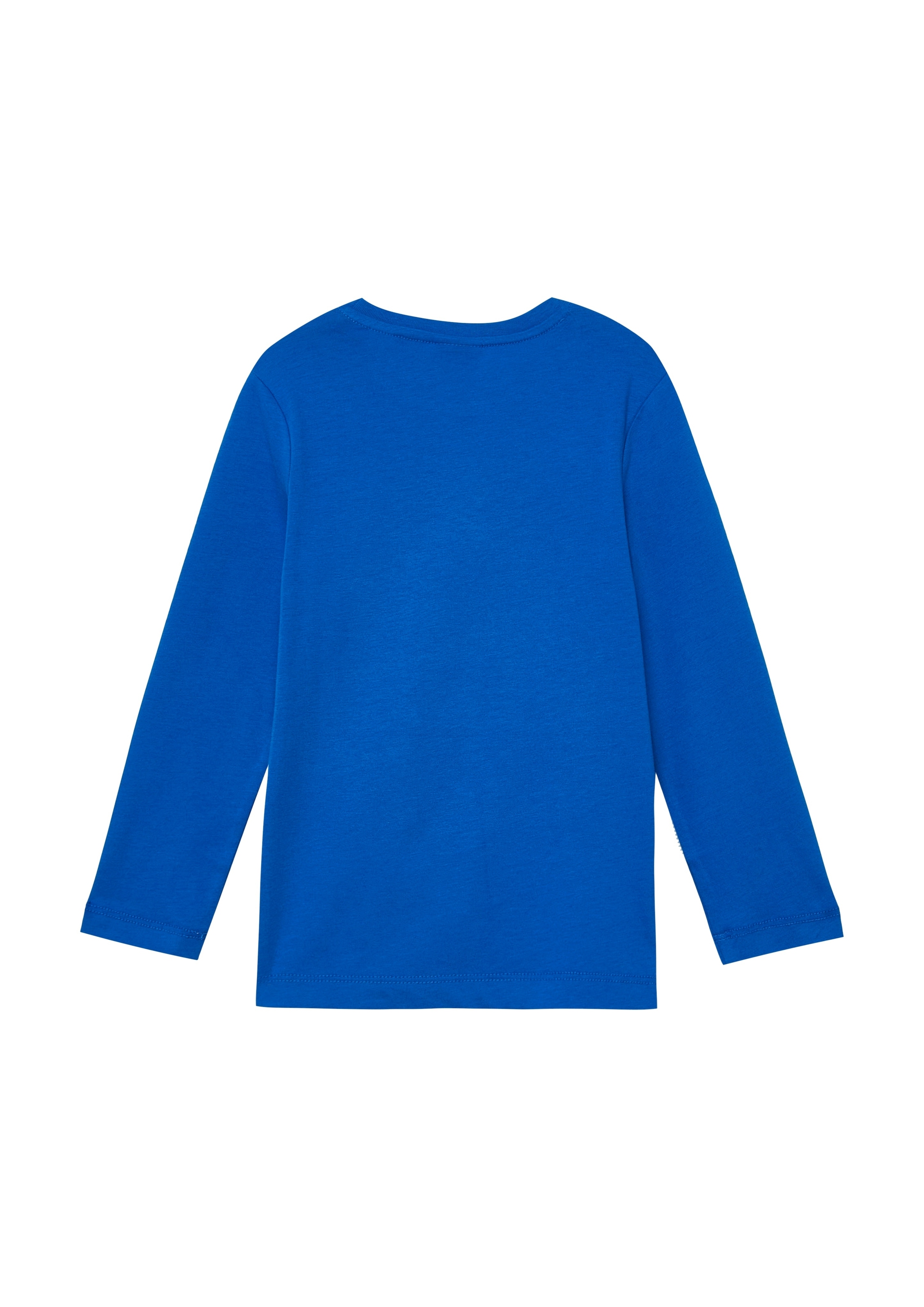 s.Oliver Junior Langarmshirt mit Print und Fussball-Pailletten, für Boys