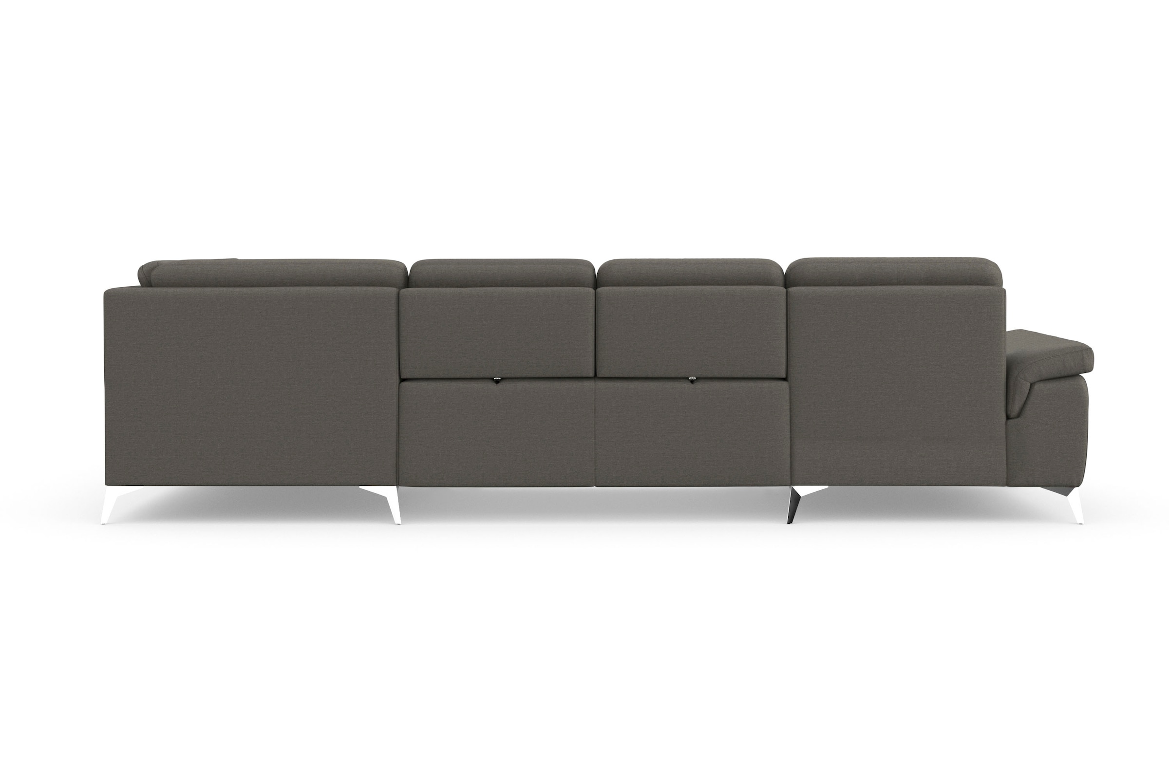 sit&more Wohnlandschaft »Padua U-Form« inklusive Sitztiefenverstellung, Armteilfunktion und Federkern