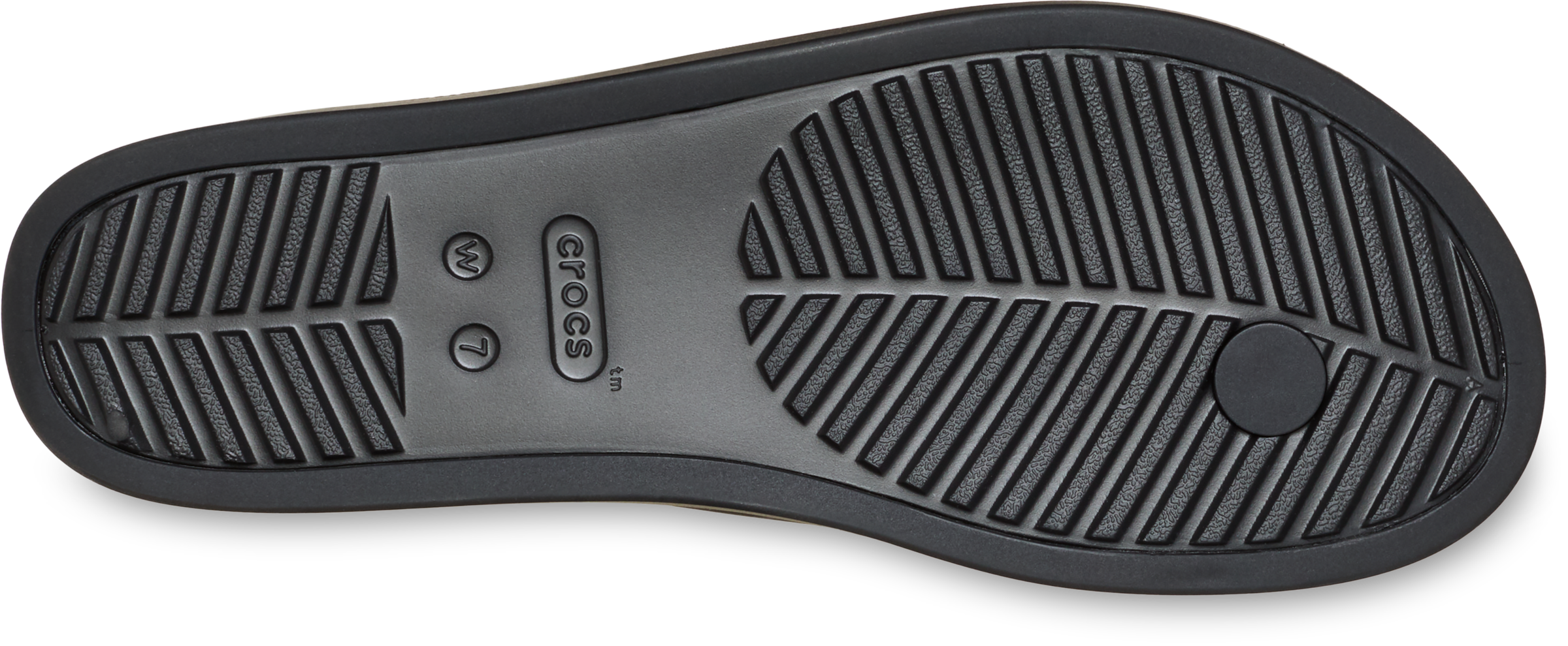 Crocs Zehentrenner »Miami Round Toe Flip«  Sommerschuh, Strandschuh, Urlaubsschuh mit Zehensteg