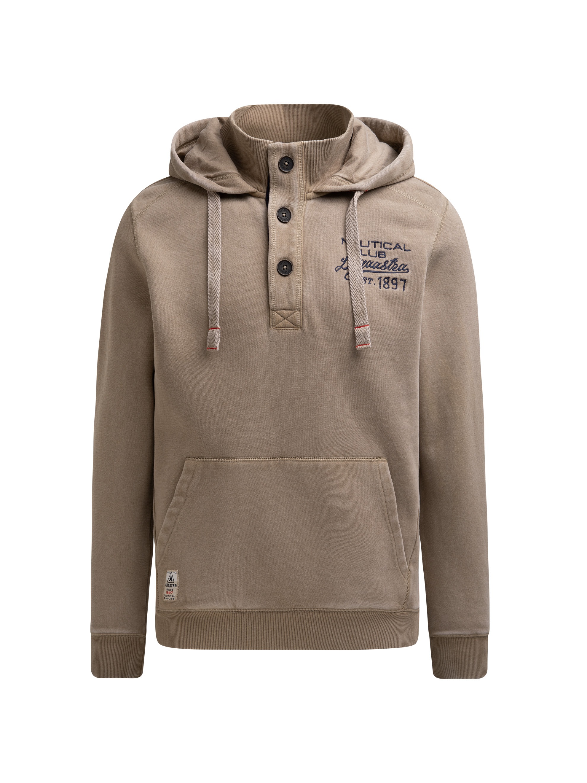 Gaastra Kapuzensweatshirt , mit Stehkragen
