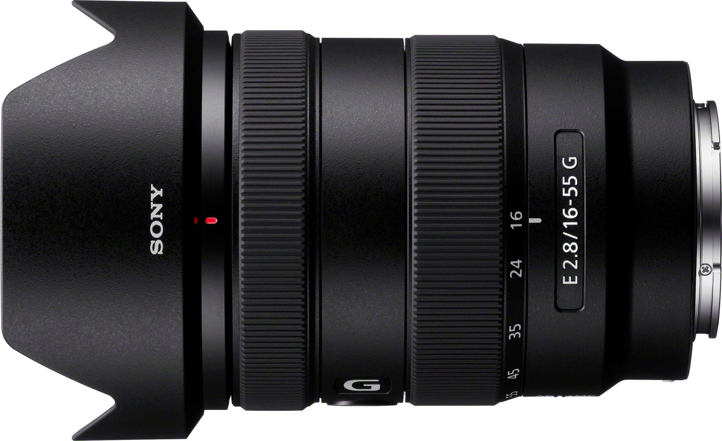 Sony Objektiv »SEL1655G E-Mount Standard Zoom«, E 16-55mm F2.8 G, APS-C