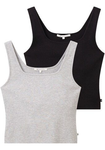 Tanktop, (Packung, 2 tlg.)