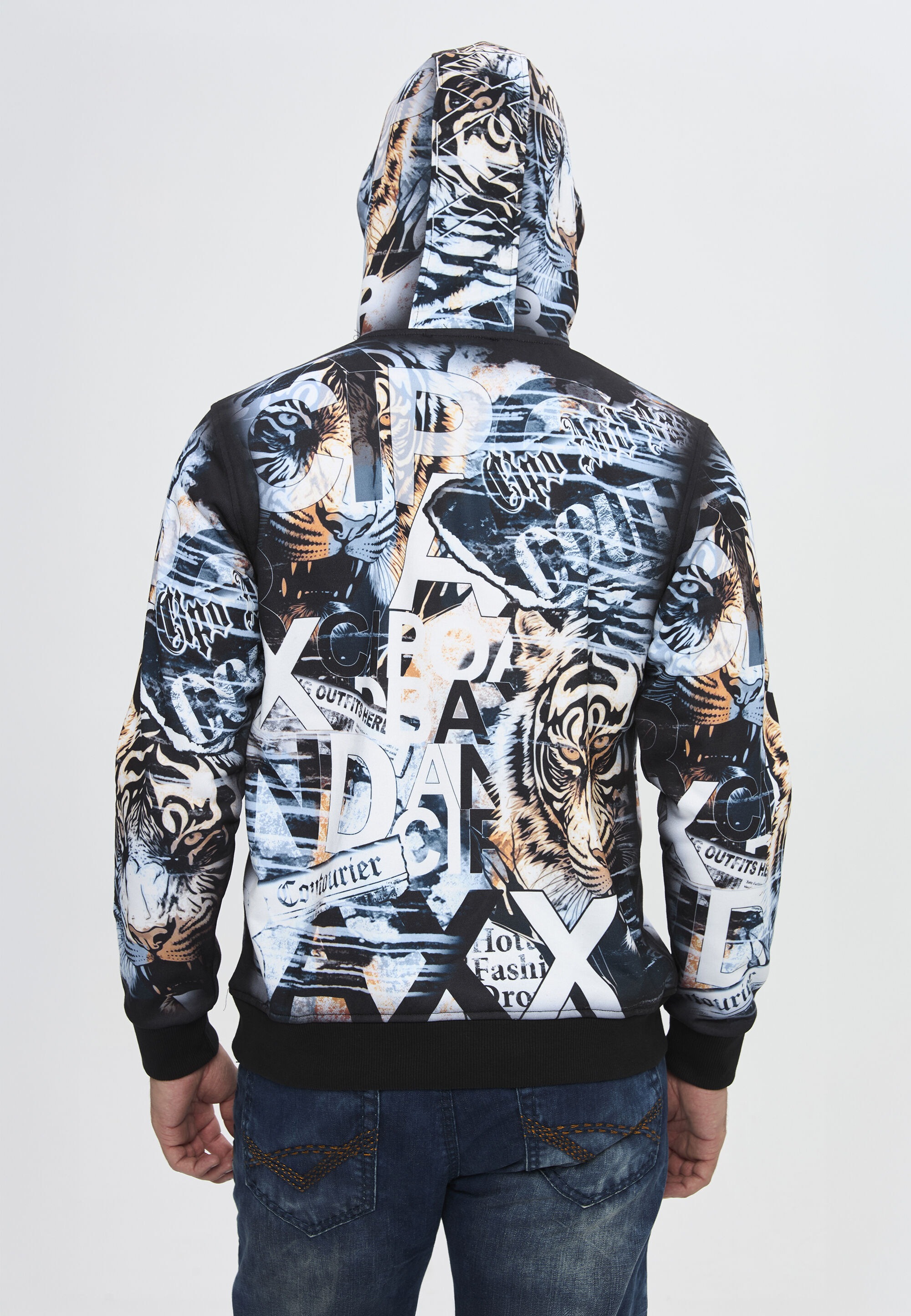Cipo & Baxx Kapuzenpullover »Hoodie« mit Kapuze