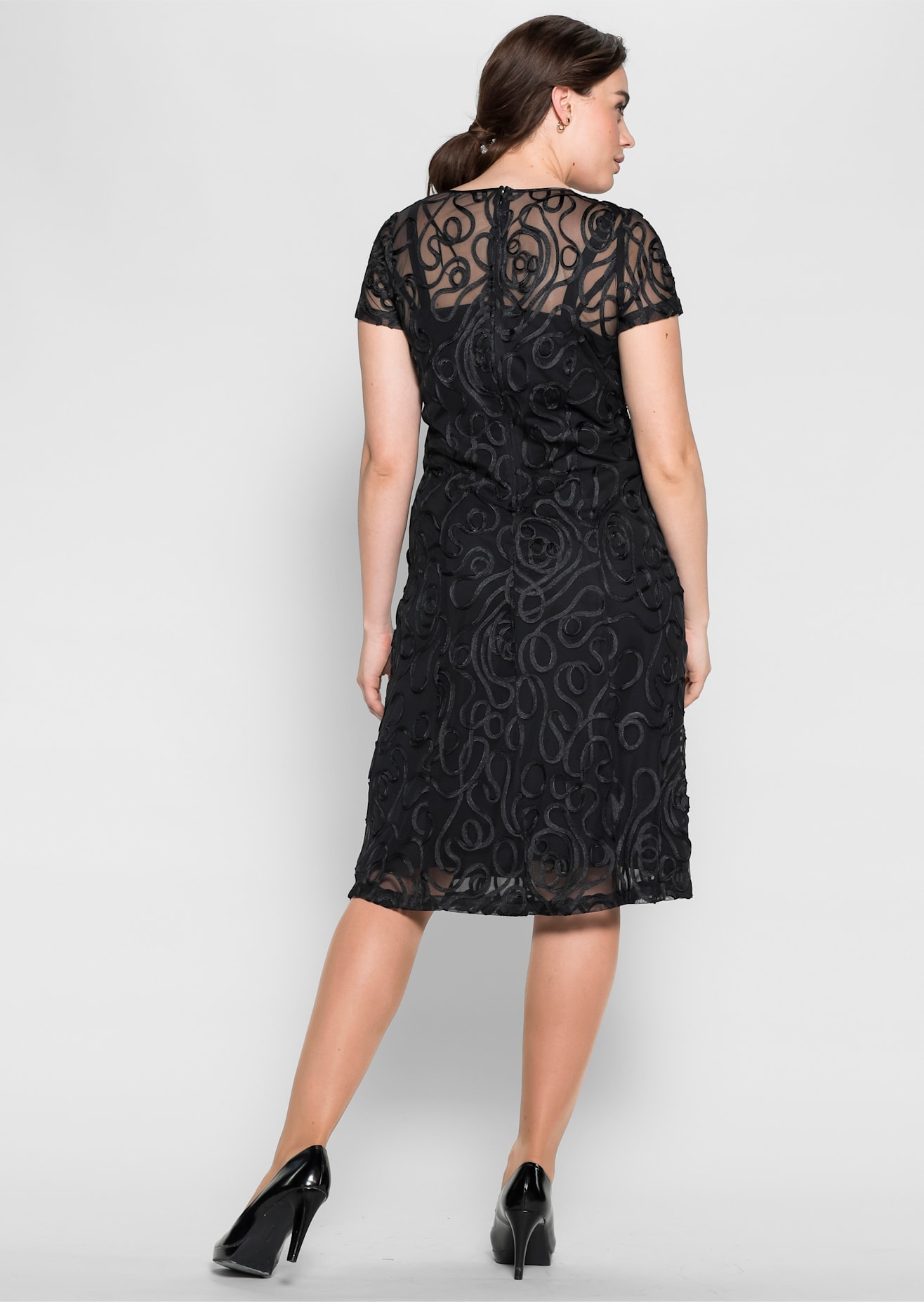 Sheego Spitzenkleid "Spitzenkleid" günstig online kaufen
