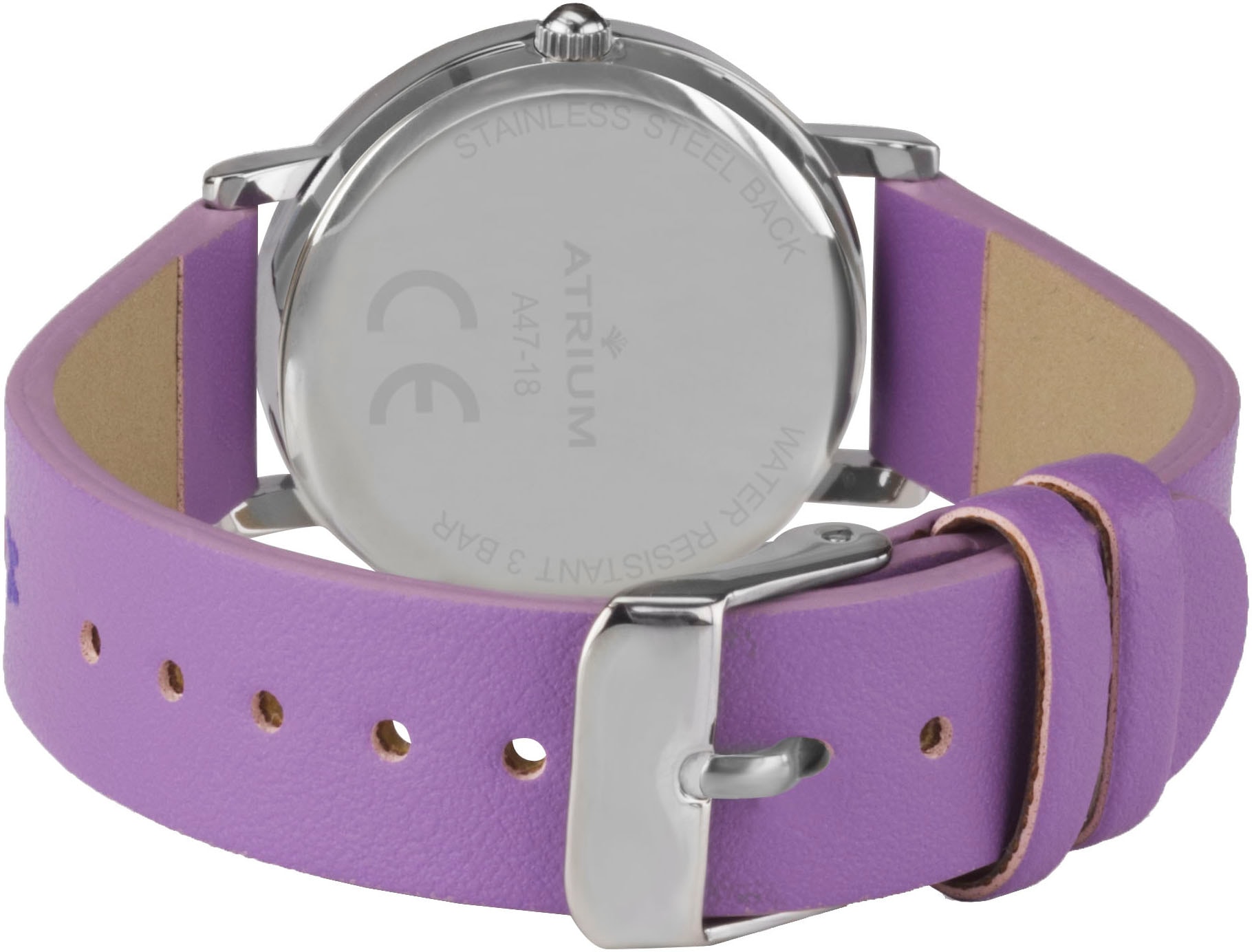 Atrium Quarzuhr, Armbanduhr, Kinderuhr, Mädchenuhr, Lernuhr, Geschenkidee, Schulanfang