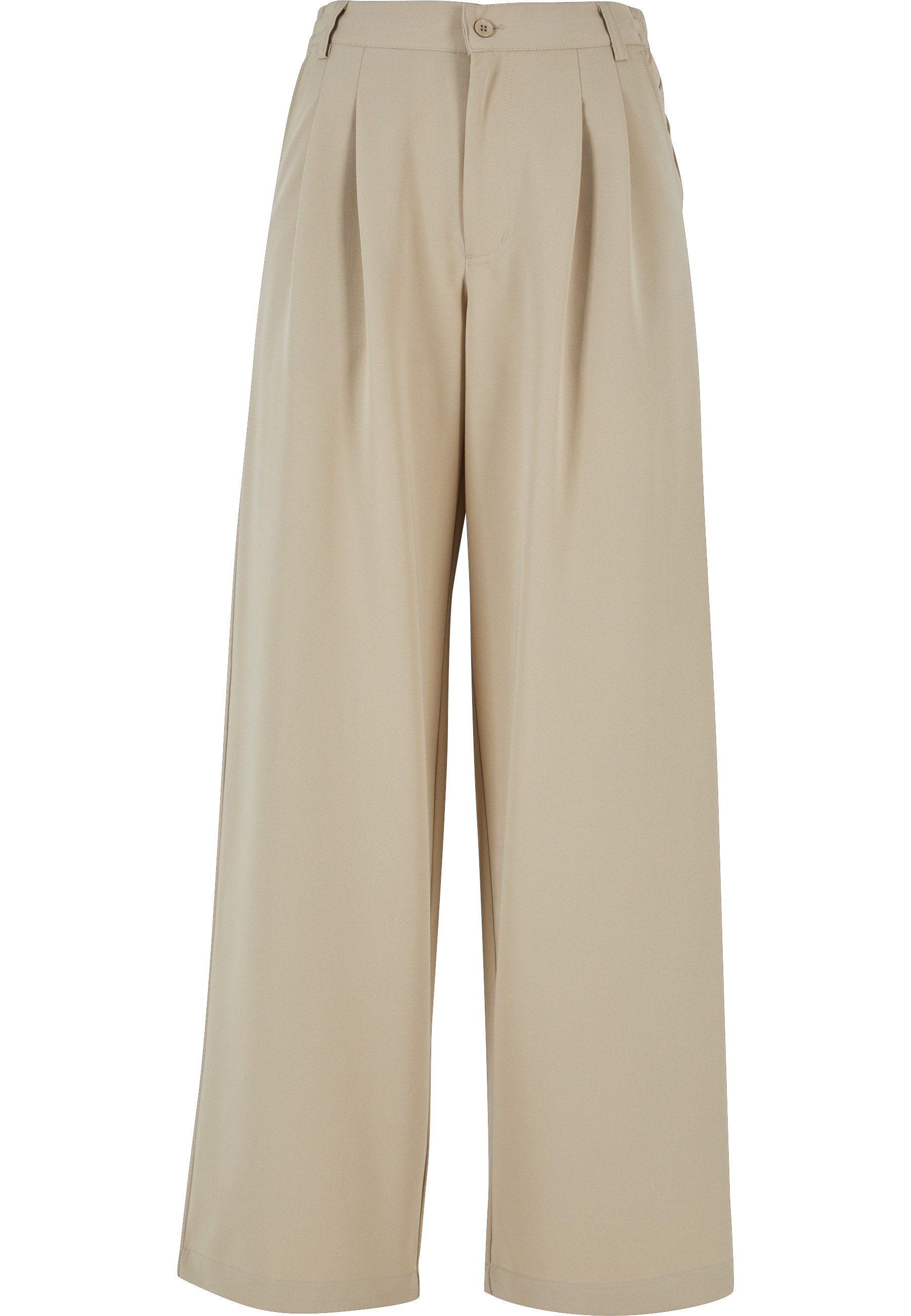URBAN CLASSICS "Urban Classics Damen Ladies Ultra Wide Pleat-Front Pants"