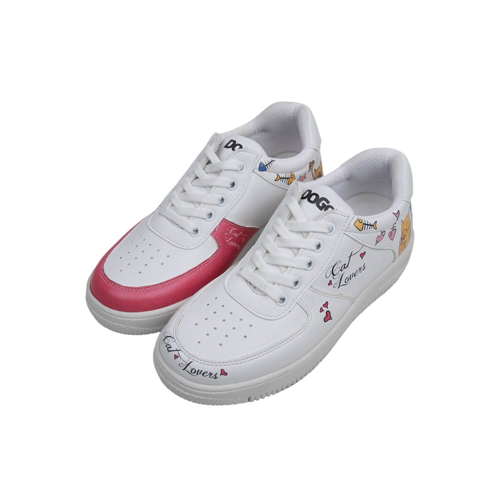 DOGO Sneaker "Damen Dice Sneakers Cat Lovers Vegan Damen Sneaker / female", günstig online kaufen