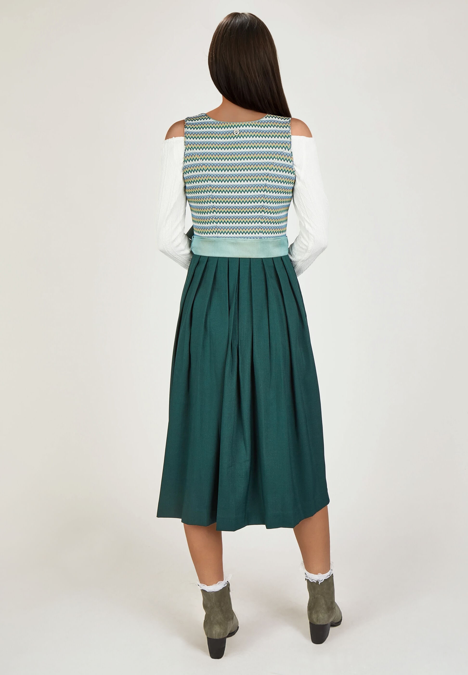 Spieth & Wensky Dirndl »Gerome« leichter Creperock