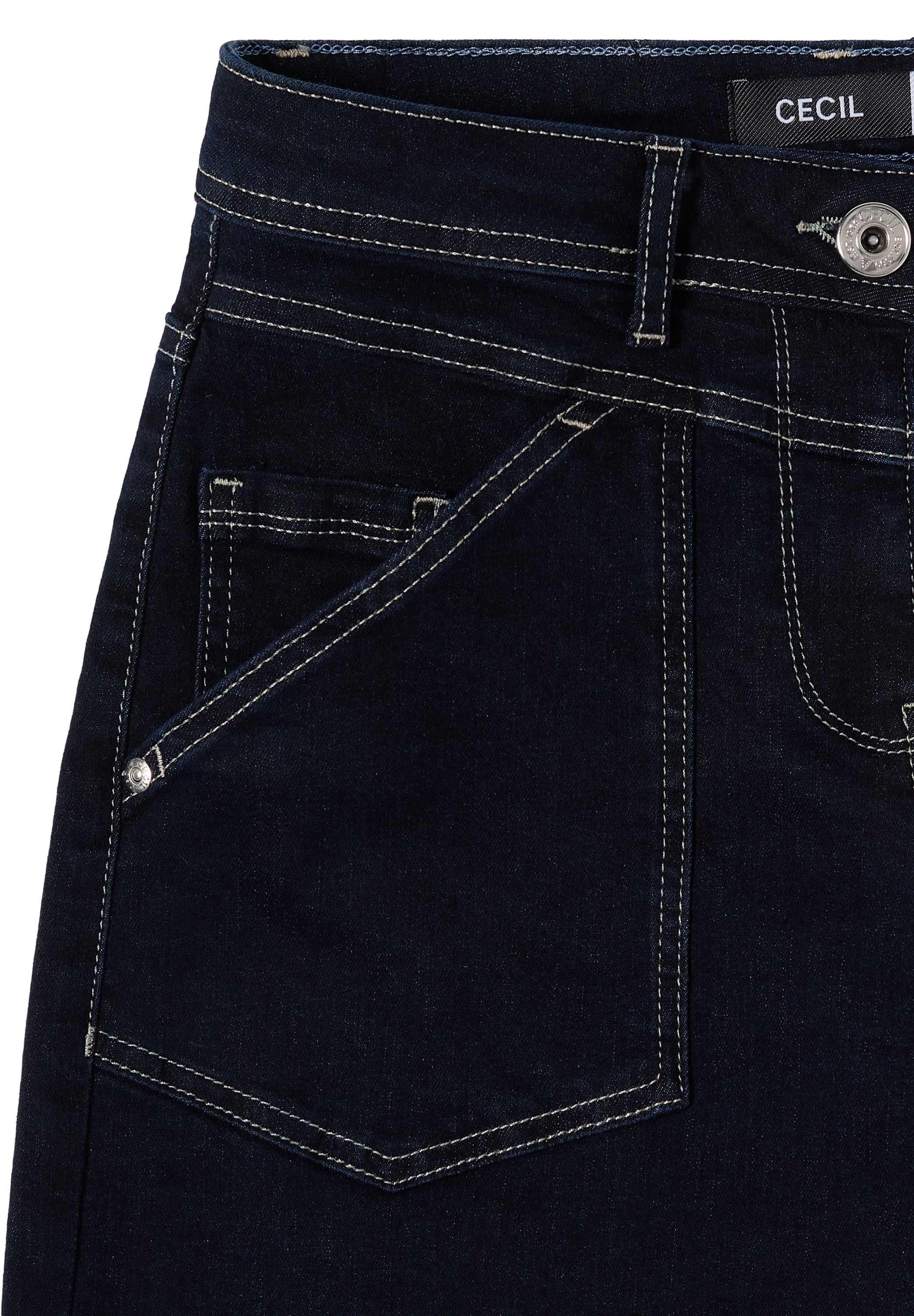Cecil Loose-fit-Jeans 5-Pocket-Style