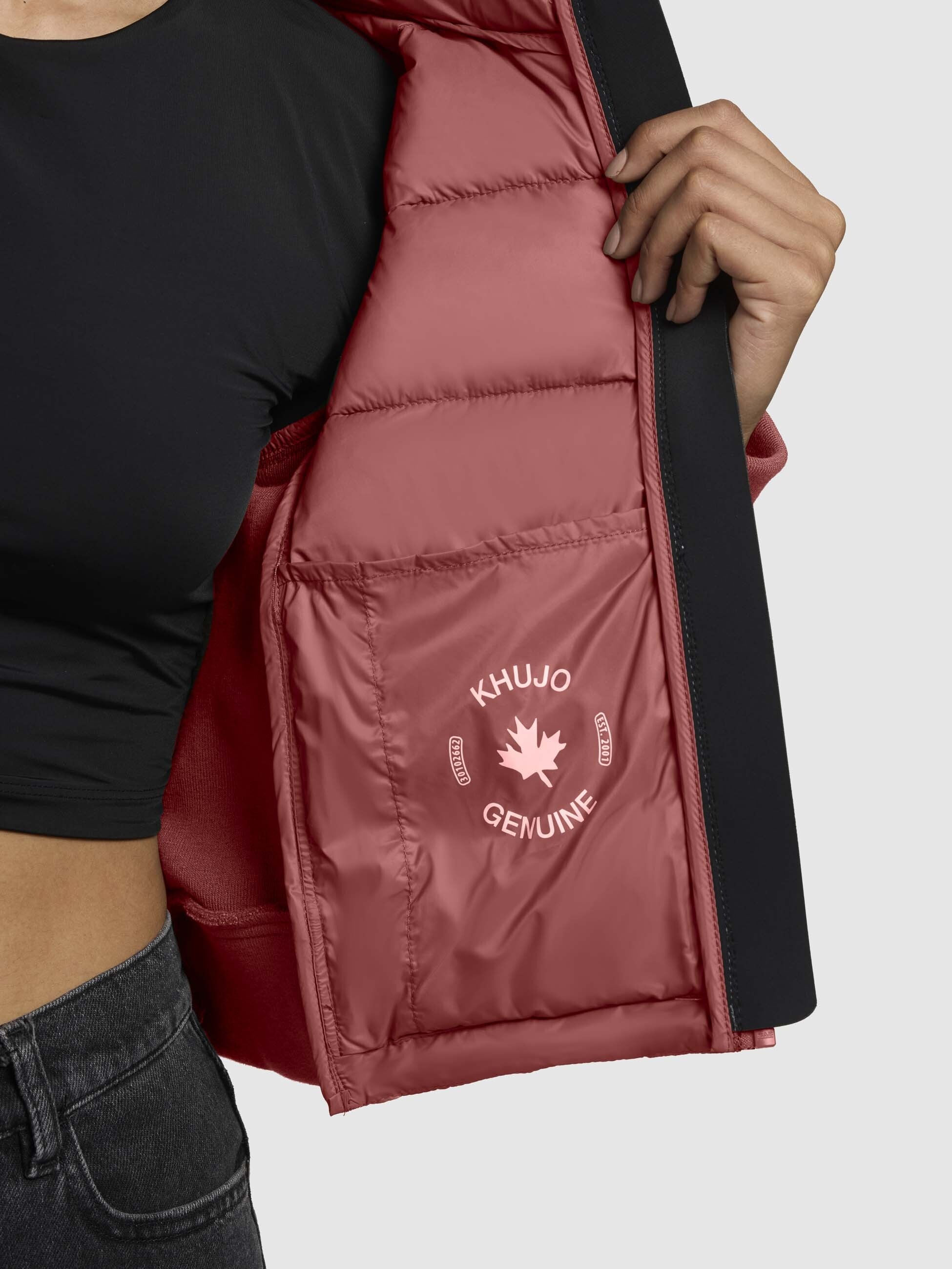 khujo Steppjacke »LIVAL«, ohne Kapuze