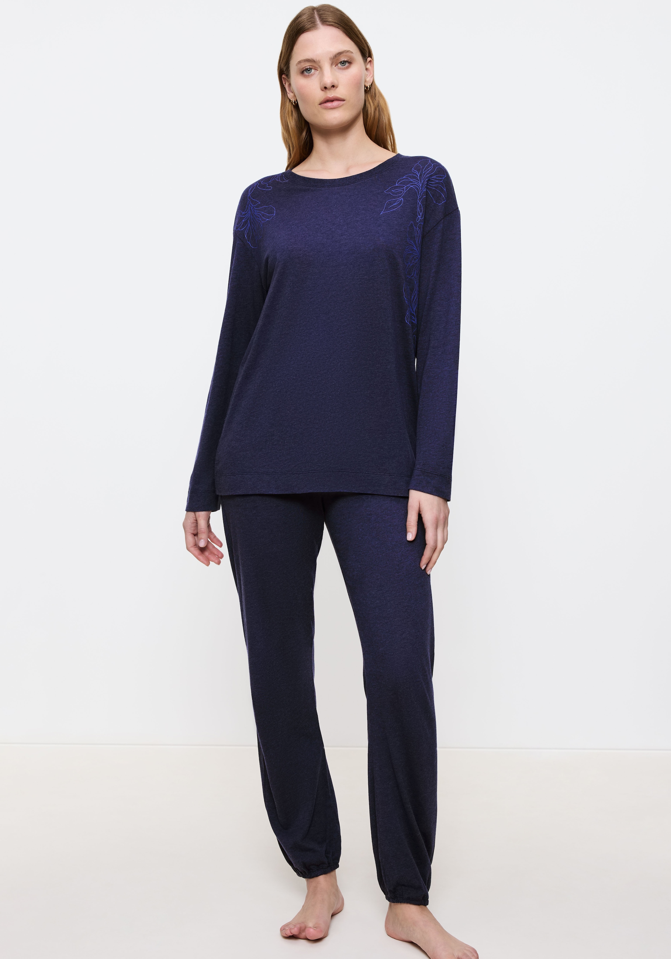 Triumph Schlafanzug "Endless Comfort PK 01 LSL" 2 tlg. weich und gemütlich günstig online kaufen