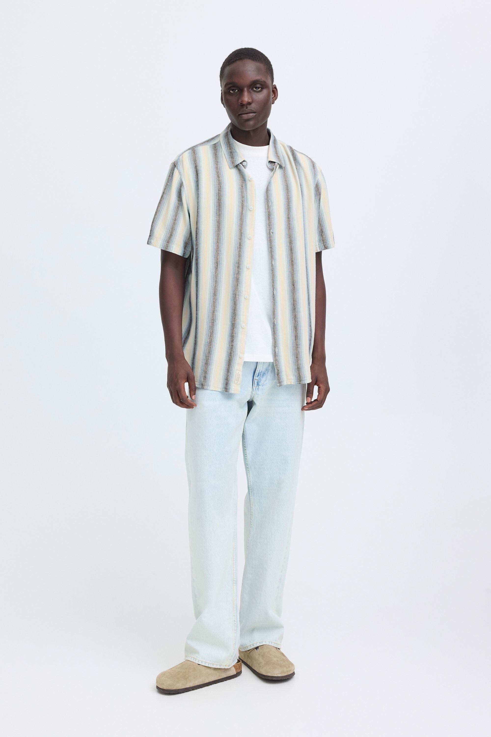 Blend Leinenhemd »Leinenhemd BHBobby Linen Mix«