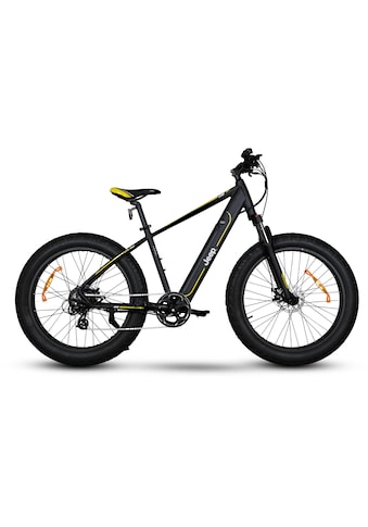 Jeep E-Bikes E-Bike »MHFR 7100 FAT« 7 Gang Heckmoto...