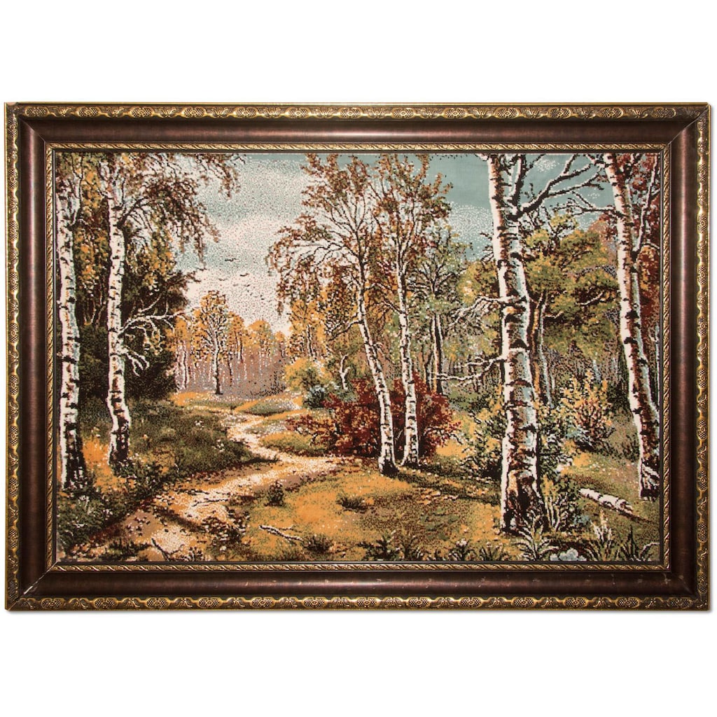 morgenland Wandteppich »Bild-Teppich Figurativ 110 x 82 cm«, rechteckig