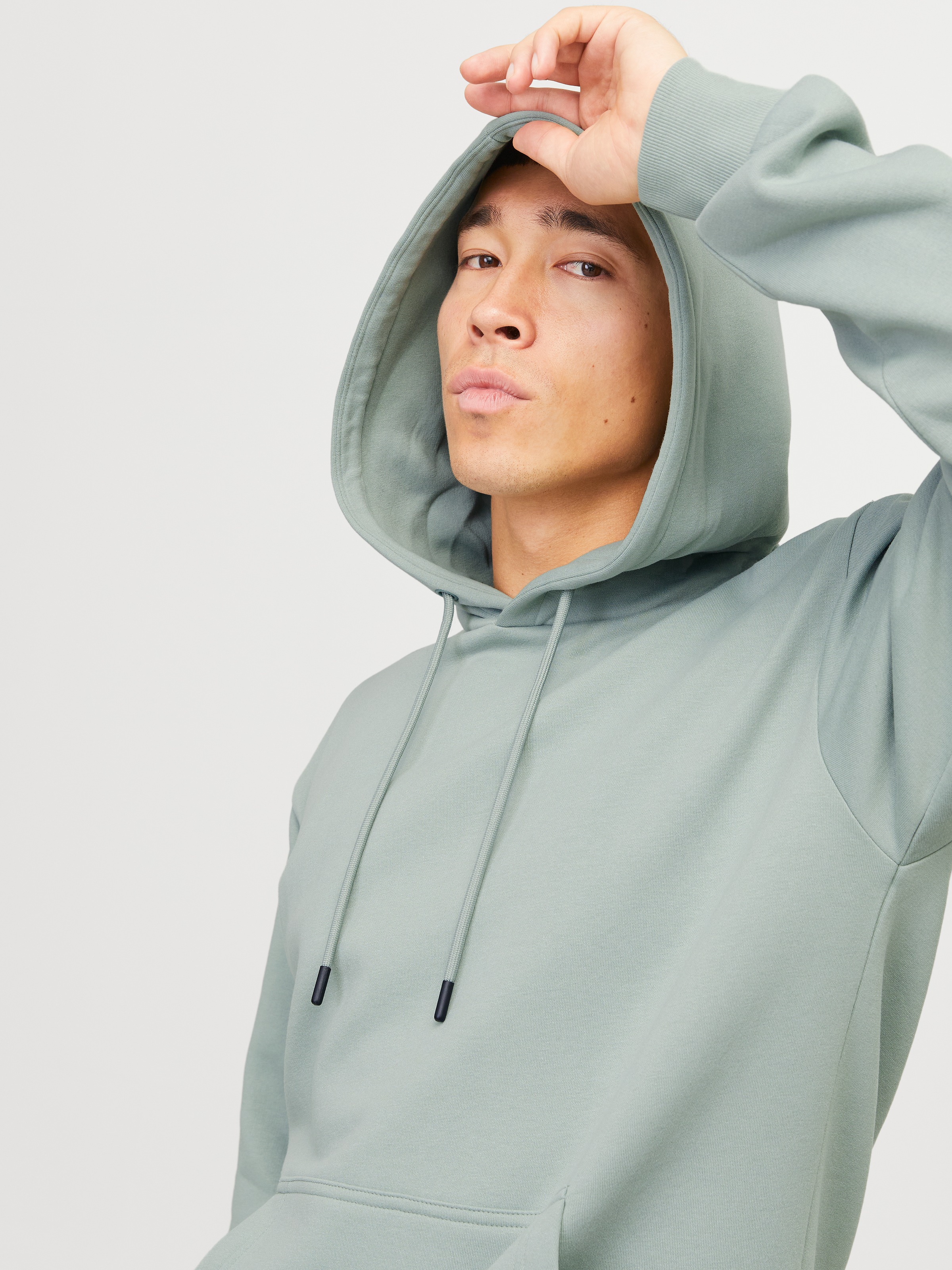 Jack & Jones Kapuzensweatshirt »JJEBRADLEY SWEAT HOOD NOOS«, mit Känguru Tasche